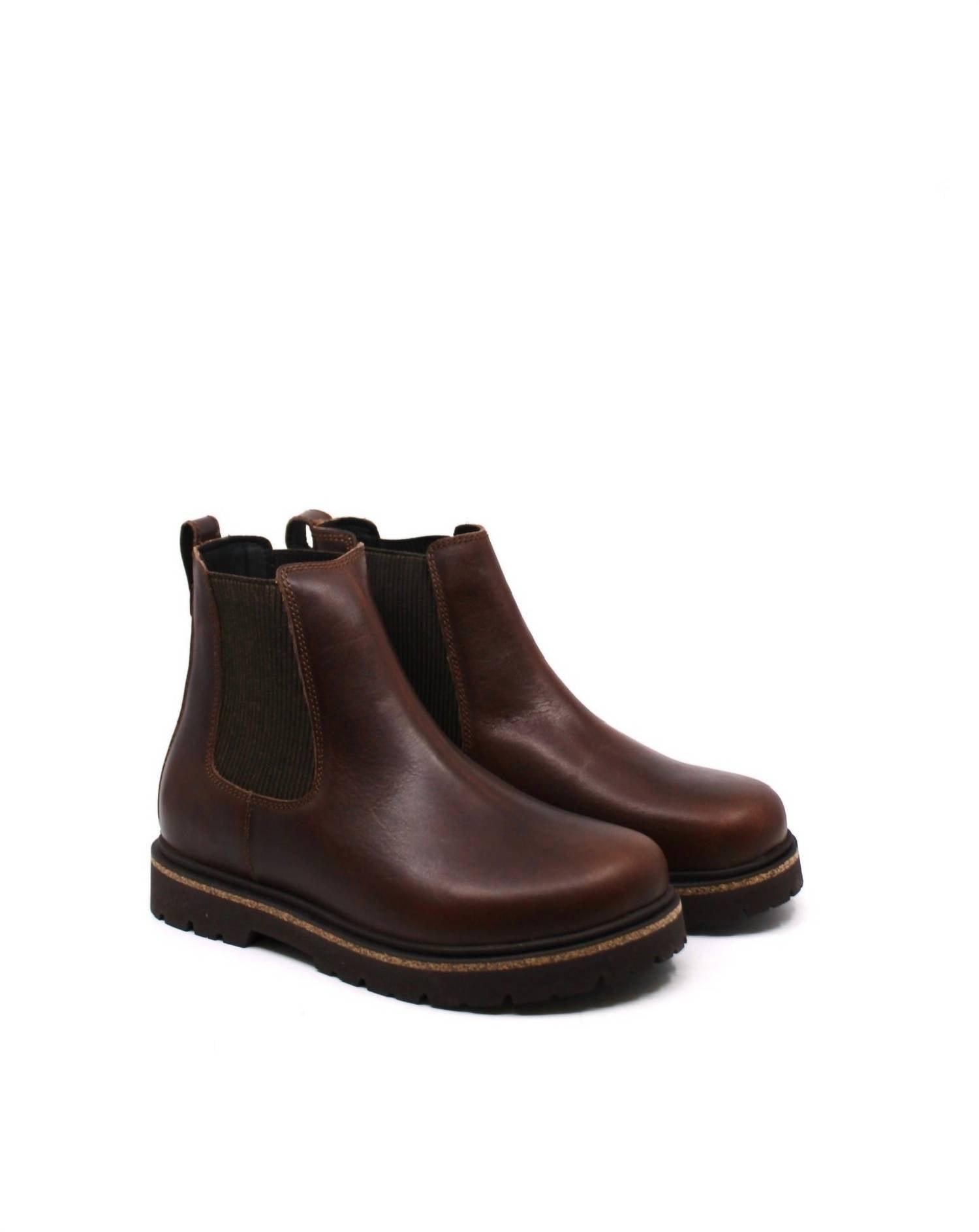 Birkenstock Highwood Slip On Boot In Chocolate in Brown | Lyst