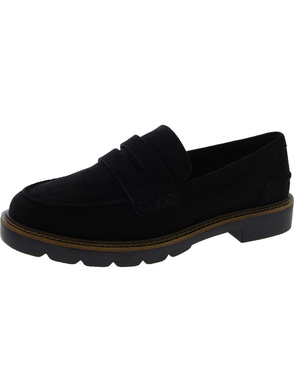 Anne klein suede loafers deals