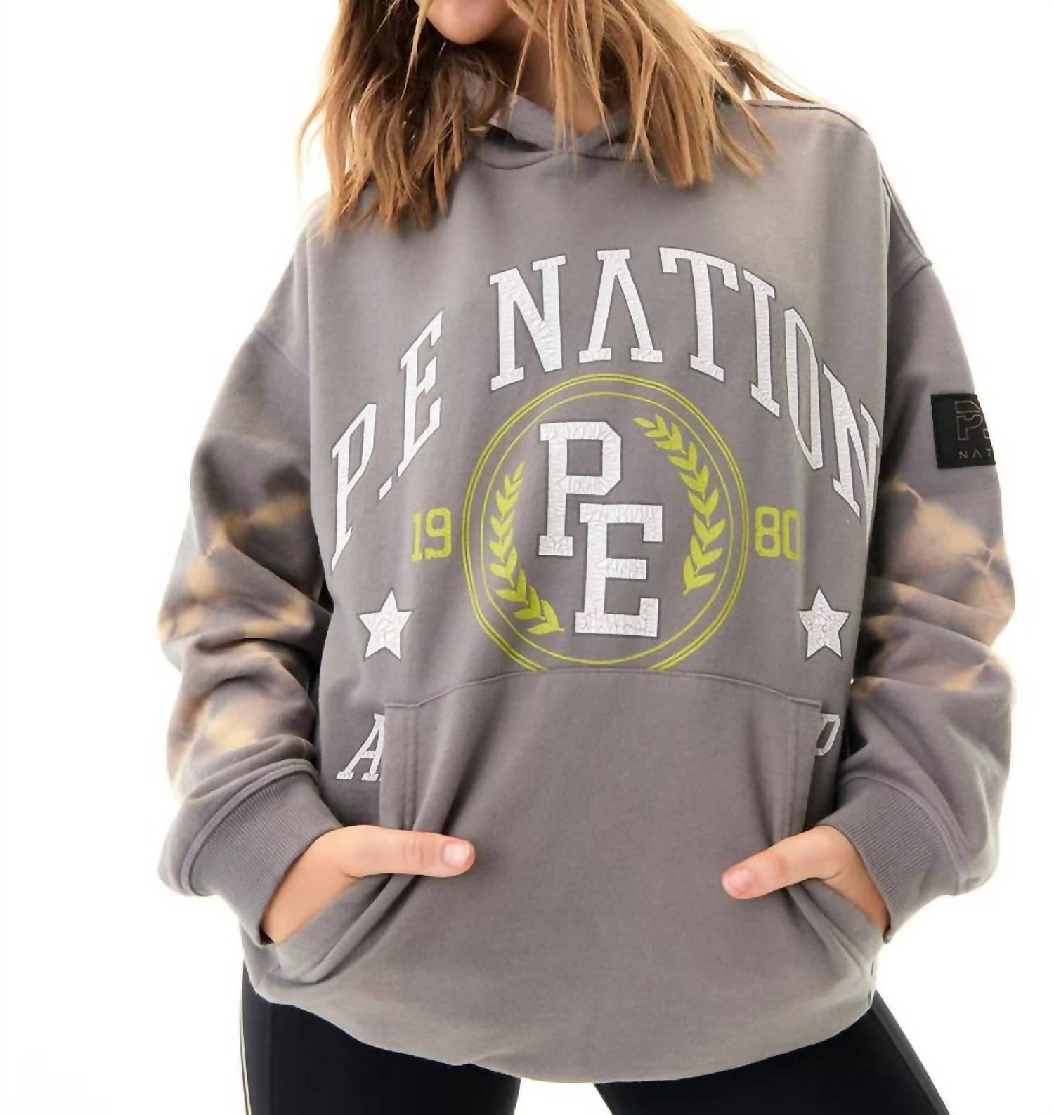 Pe nation grey clearance hoodie