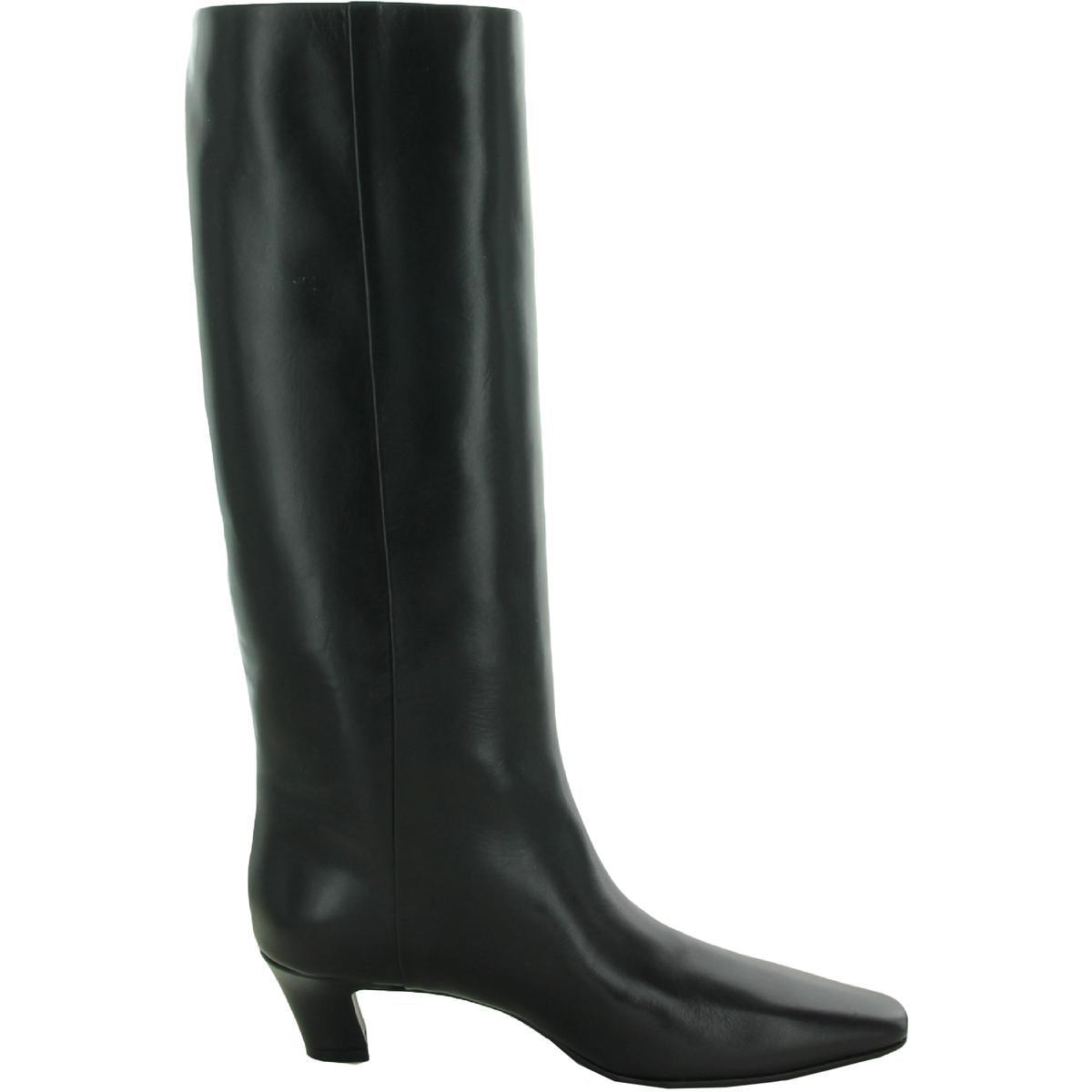 Steve Madden Empire Leather Casual Knee-high Boots in Black | Lyst