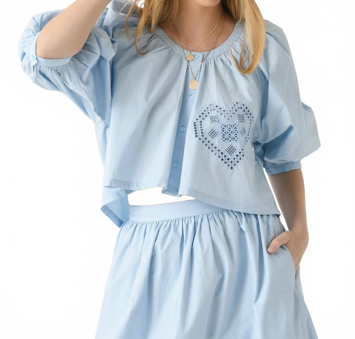 RHODE 売れ筋商品|||ロード Tシャツ トップス レディース Tops Blue RHODE Tops for Women | Online Sale up to 86% off | Lyst