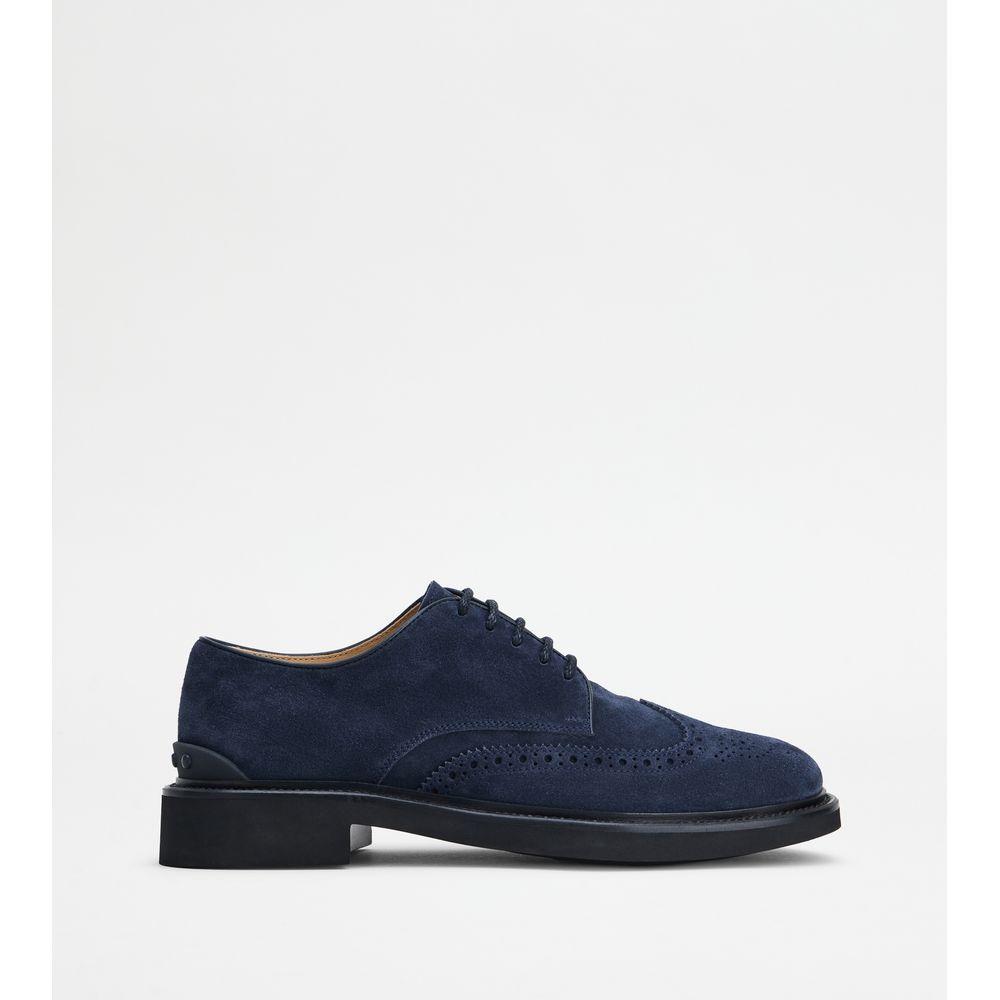 TOD'S＊Lace-ups レザーレースアップ＊送料込 Man ブラック レザー レースアップ XXM61K0F370SOO9MB999 | Tods