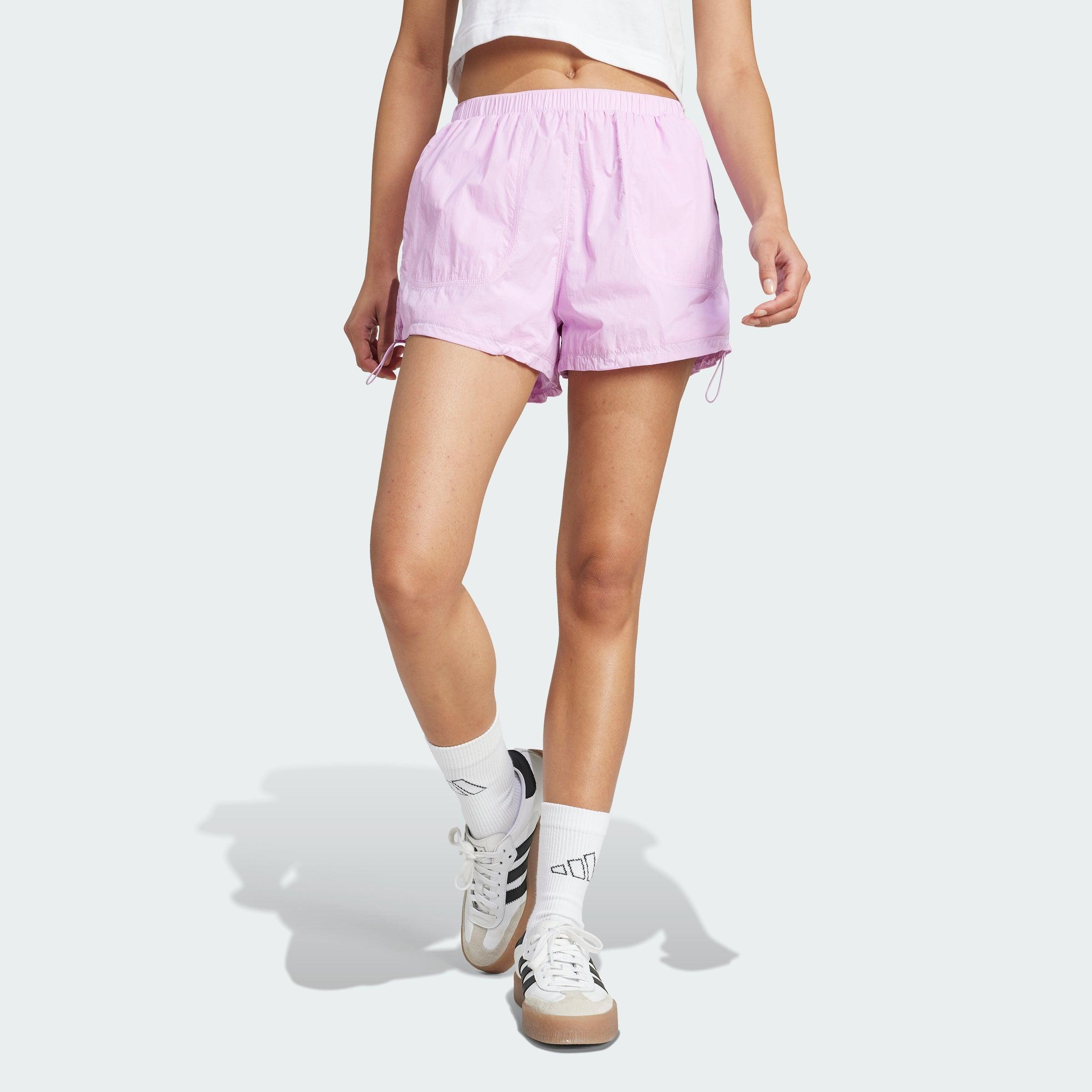 adidas City Escape Summer Cargo Shorts in Pink | Lyst