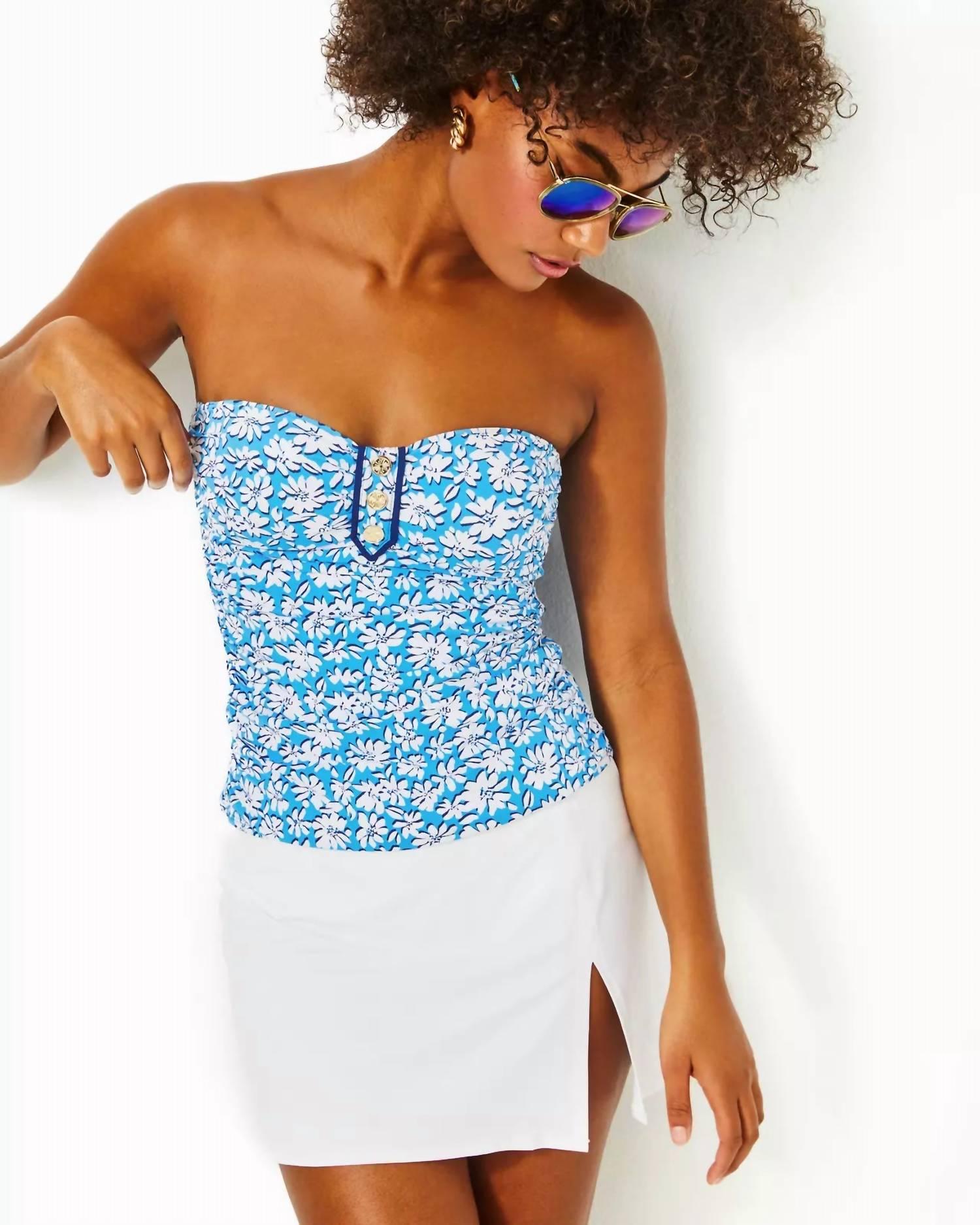 Lilly pulitzer strapless top deals