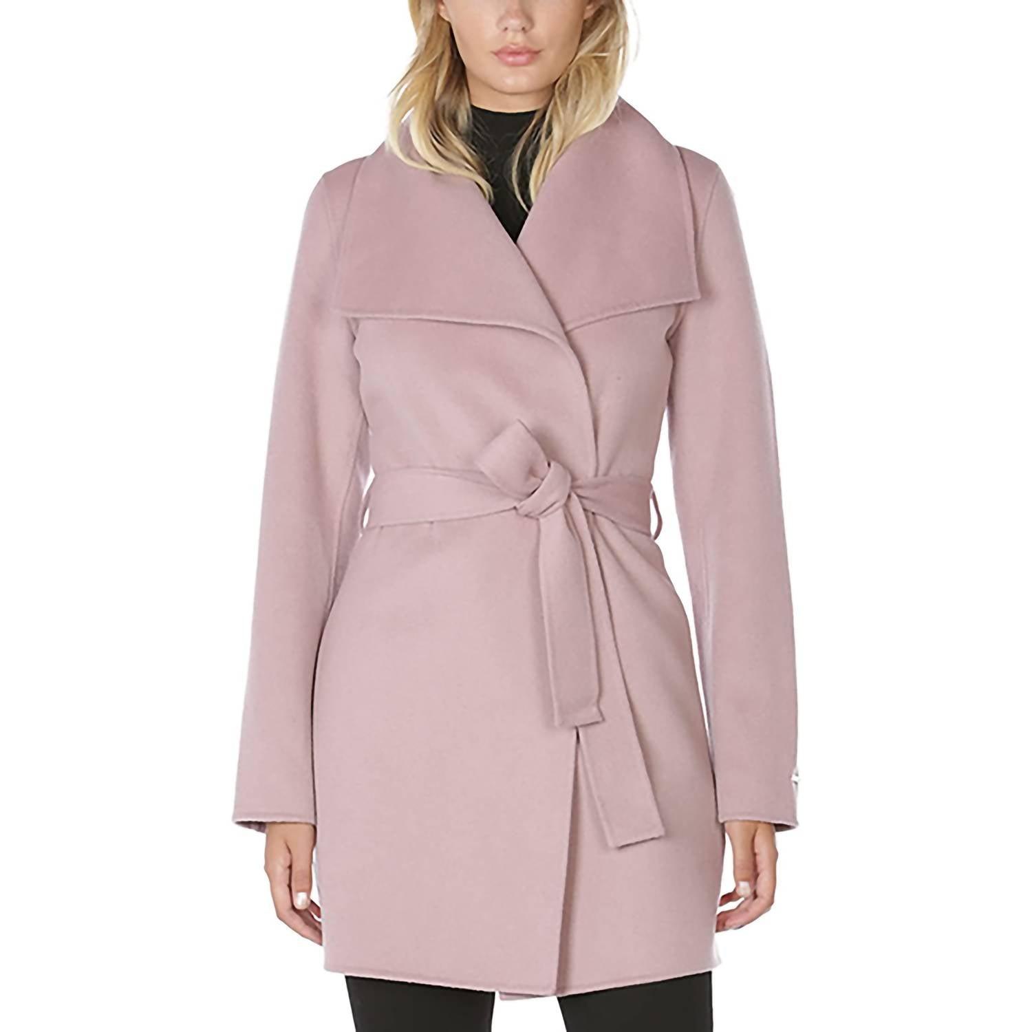 elie tahari double face wool coat