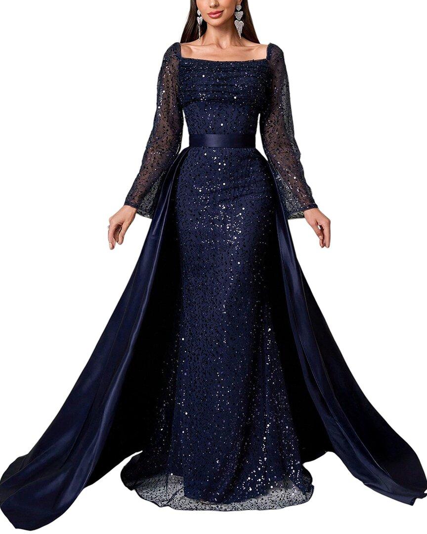 silvia rufino maxi dress Silvia Rufino Maxi Dress In Gold - 58% Off