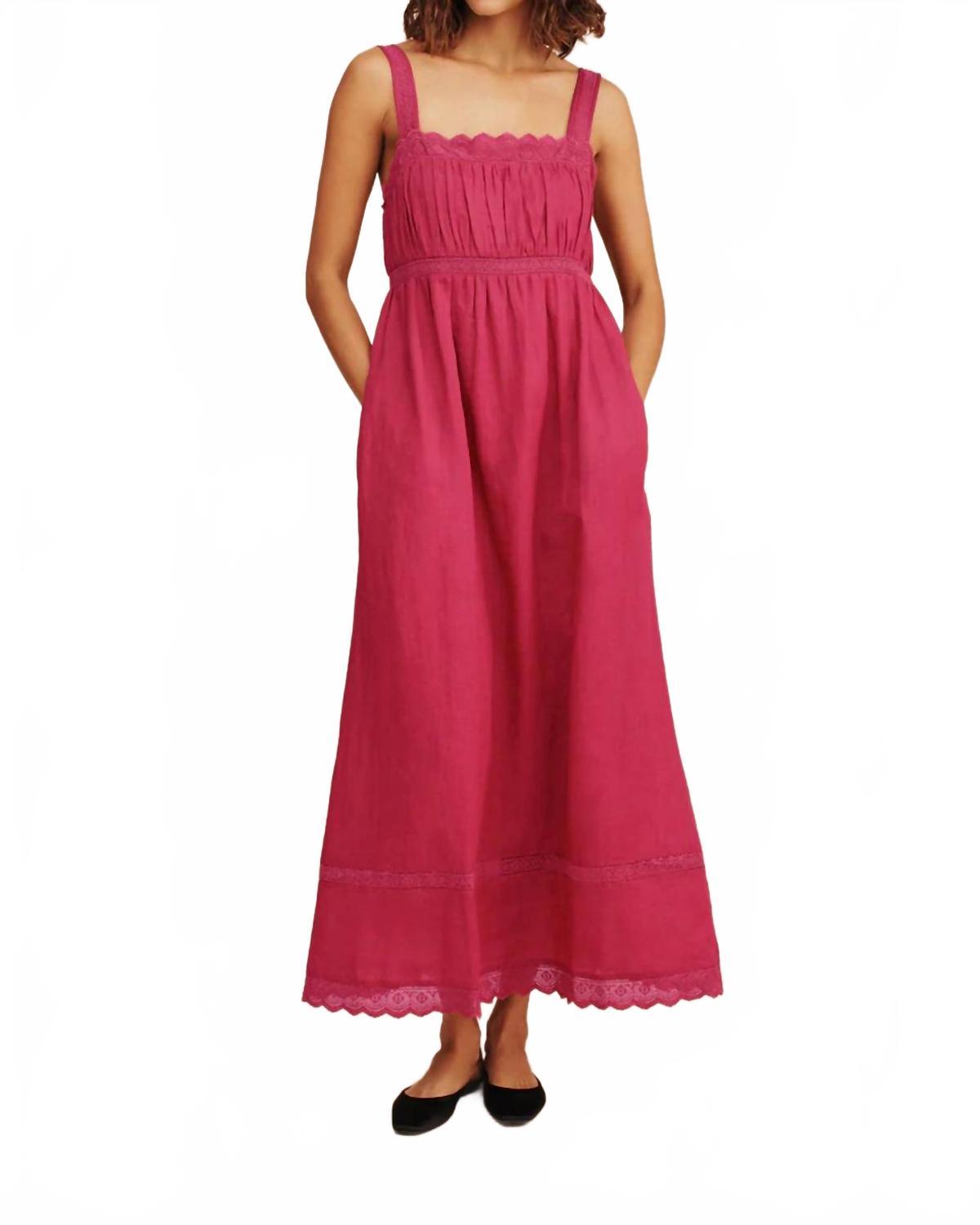 Posse Grace Shift Dress in Red | Lyst
