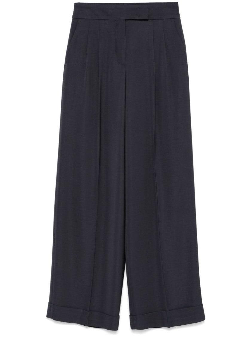 パンツ Peserico Tailored Black Cigarette Pants Women's cigarette trousers | Peserico
