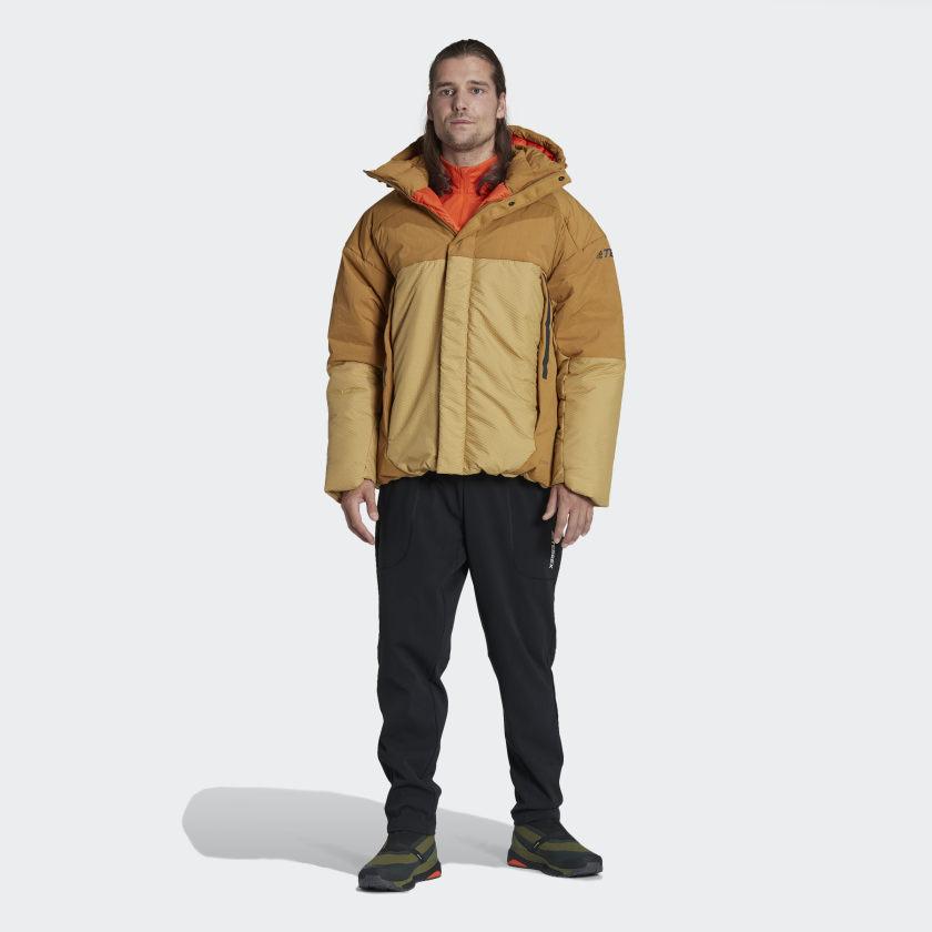 adidas Terrex Myshelter Cold.rdy Jacket in Natural for Men | Lyst