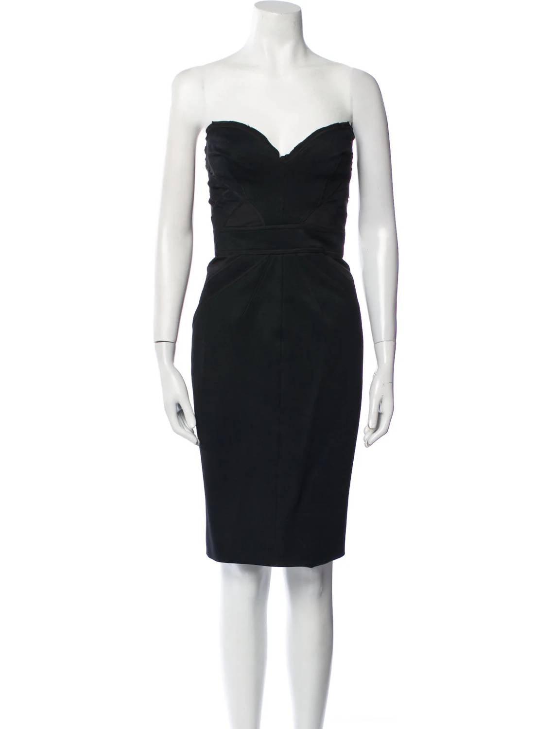 sachin and babi light blue dress Mod Victoria Dress by ZAC Zac Posen