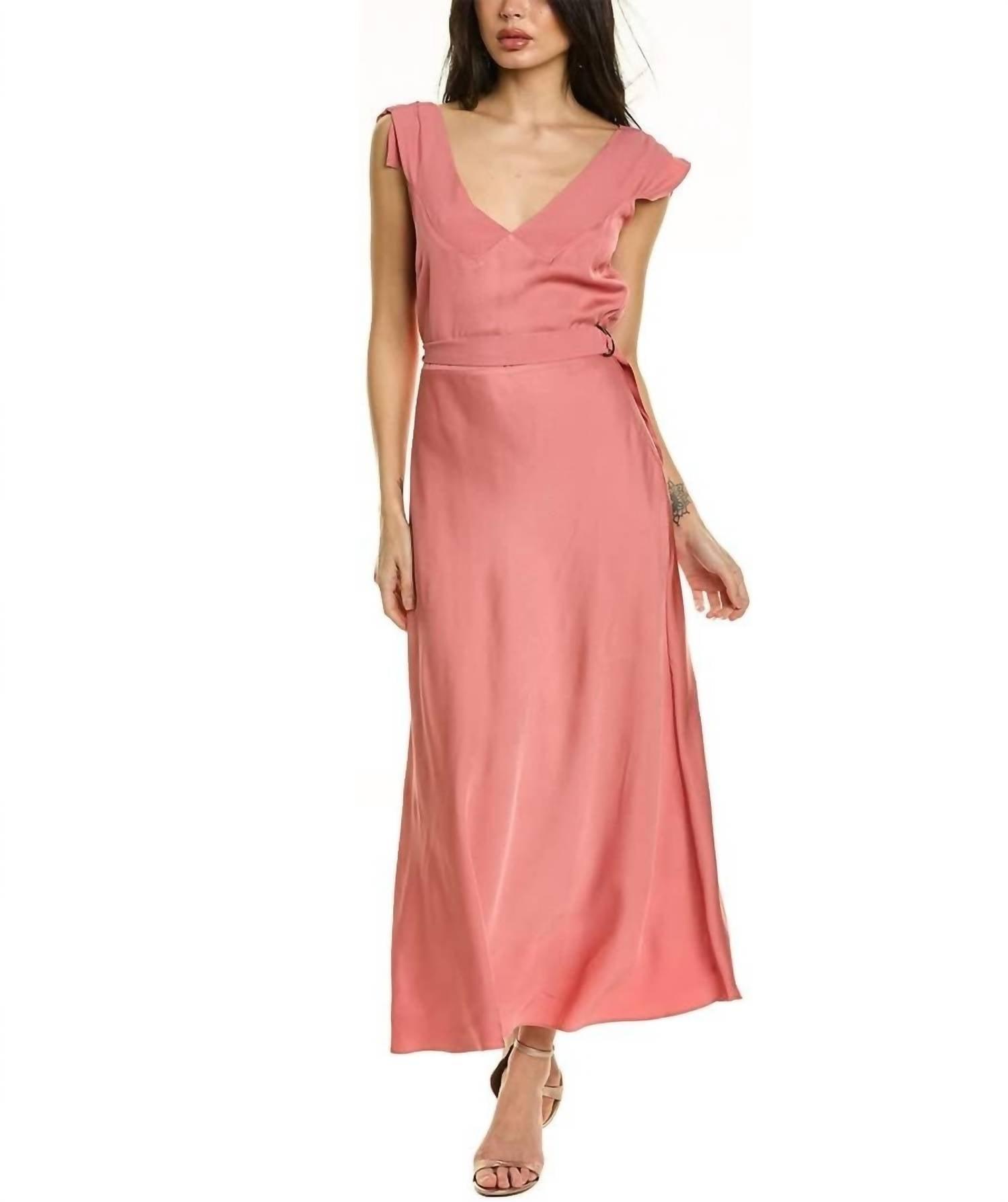 green emerald velvet dress Navy | Cowl Neck Maxi Dress With Ruched Sides