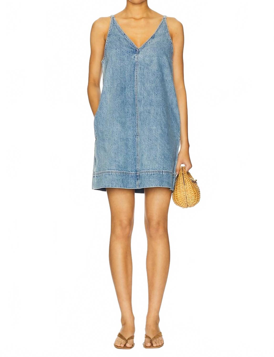 white christmas dresses Iggy Nina Denim Dress