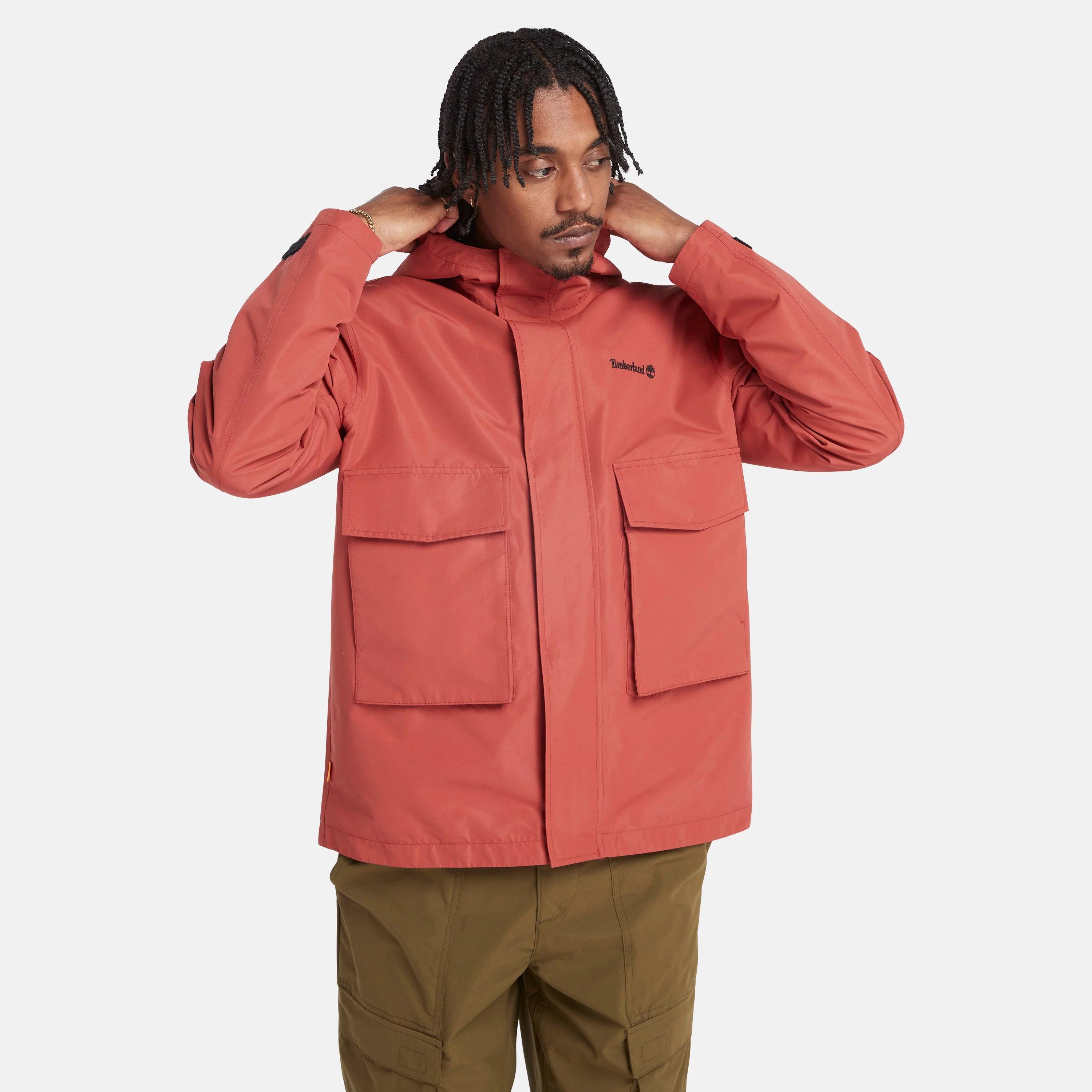 Timberland Water Resistant Cruiser Jacket in Red for Men | Lyst