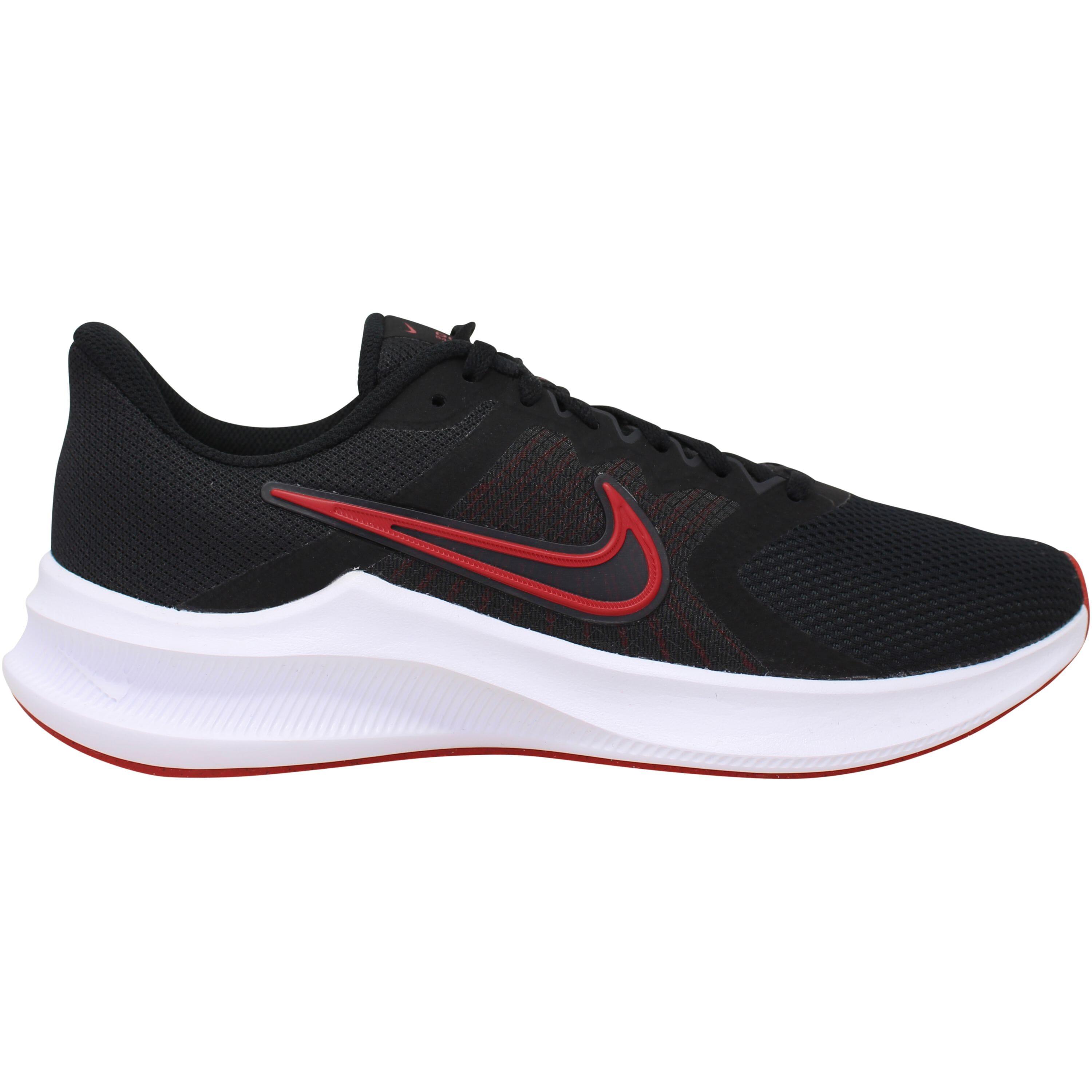 Nike Downshifter 11 /university Red-white Cw3411-005 in Black for Men ...