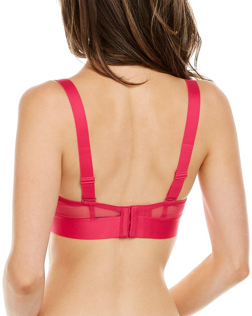 DKNY Sheers Convertible Bra in Red | Lyst