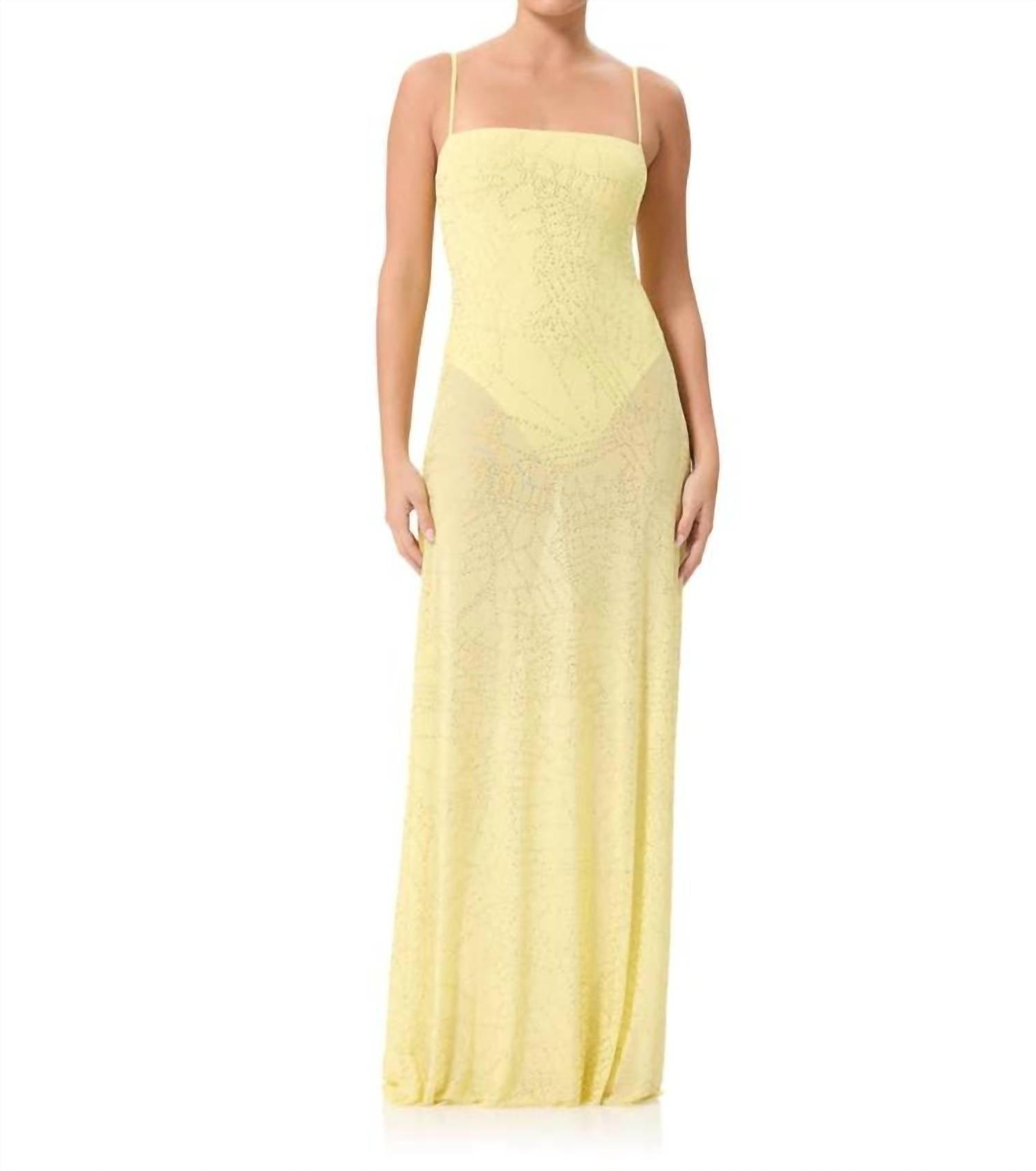 afrm shea mesh maxi dress AFRM Shea Sheer Mesh Bodysuit Maxi Dress in Black
