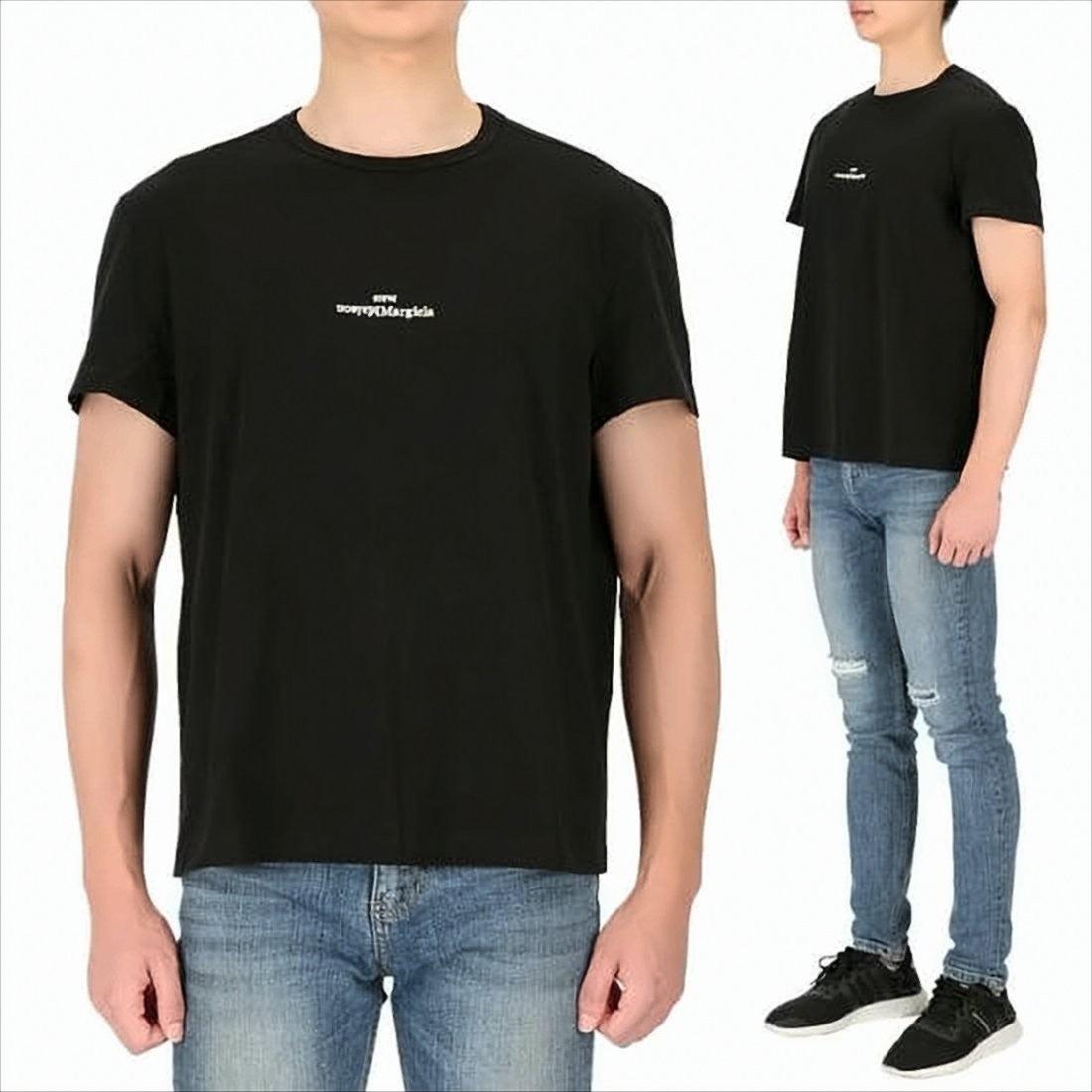 Tシャツ・カットソー Maison Margiela Relaxed-Fit Cotton Shirt With Signature Logo Maison Margiela Relaxed-Fit Cotton T-Shirt With Subtle Logo