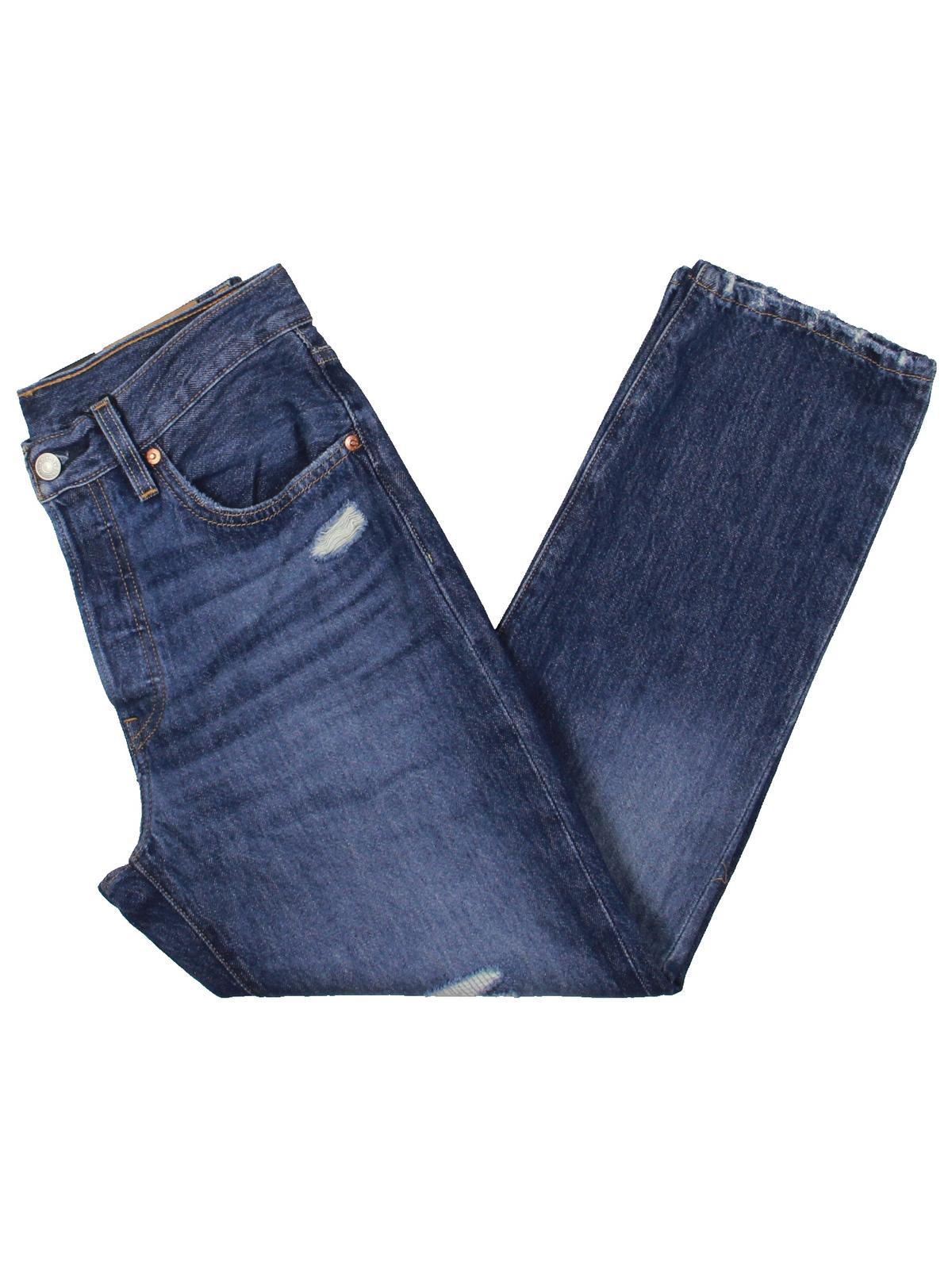 501 original medium wash color block cropped jeans new arrivals