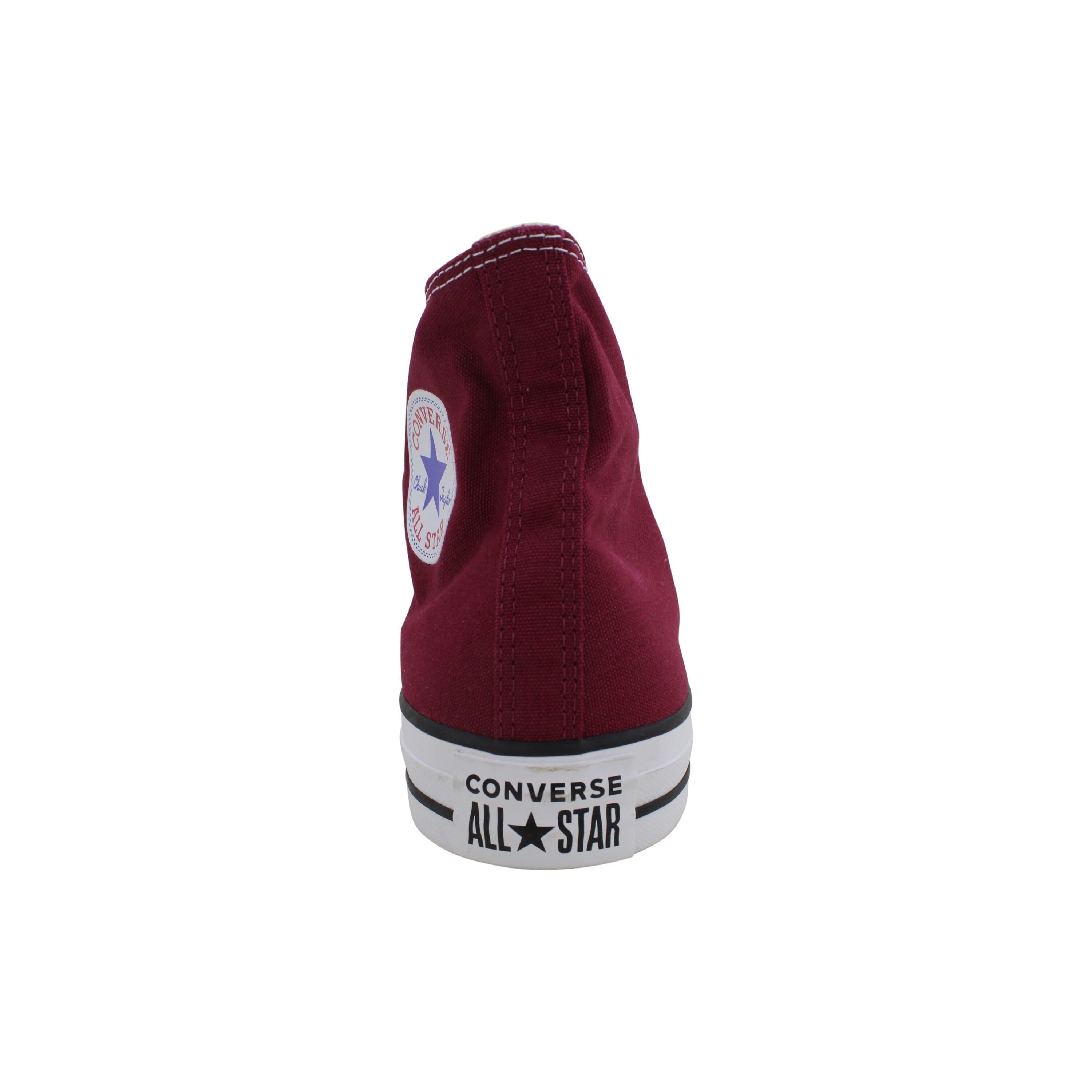 Converse All Star Hi Maroon/white M9613 in Red for Men | Lyst