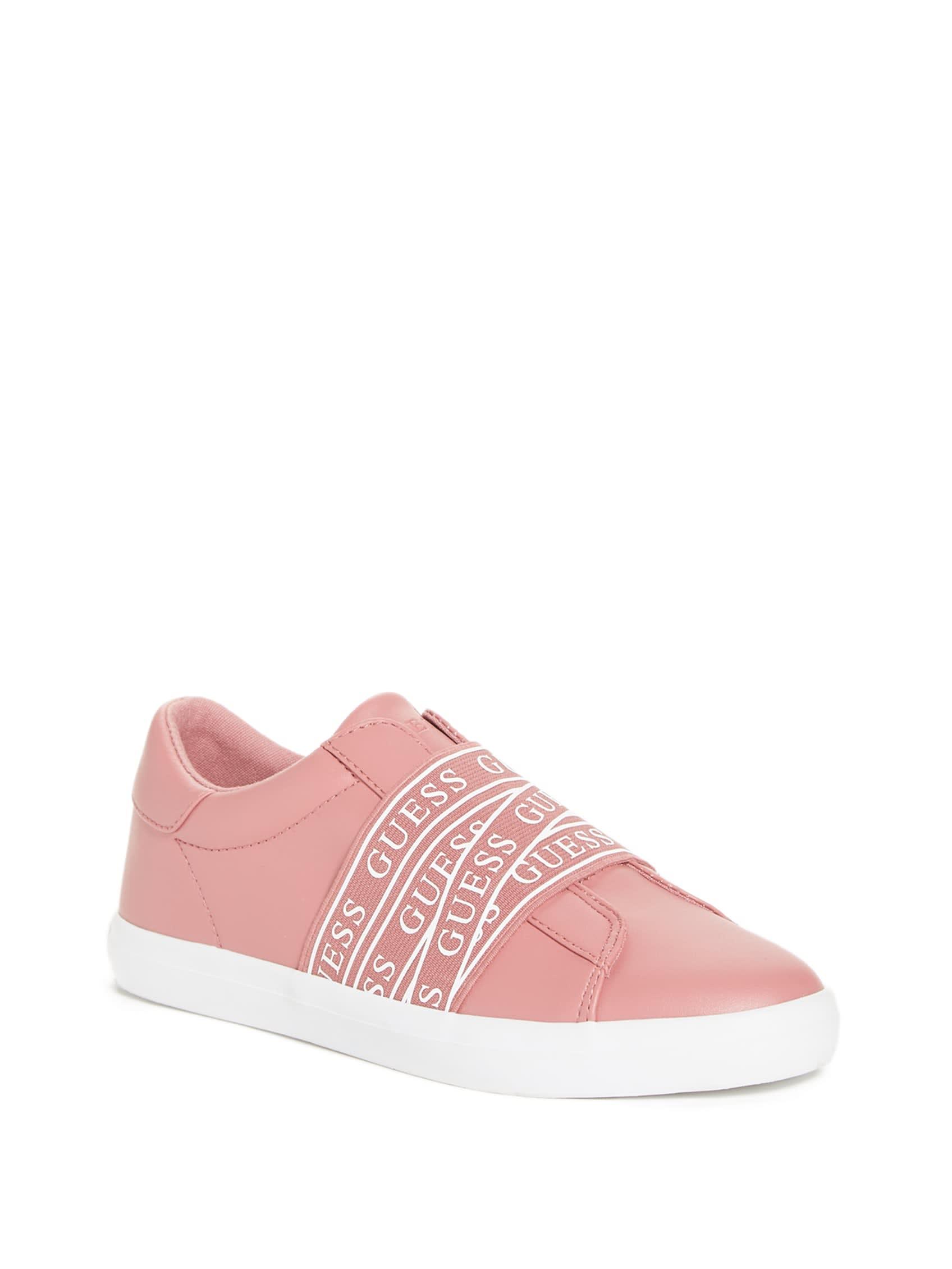 Guess Factory Madyson Logo Slip-on Sneakers in Pink | Lyst