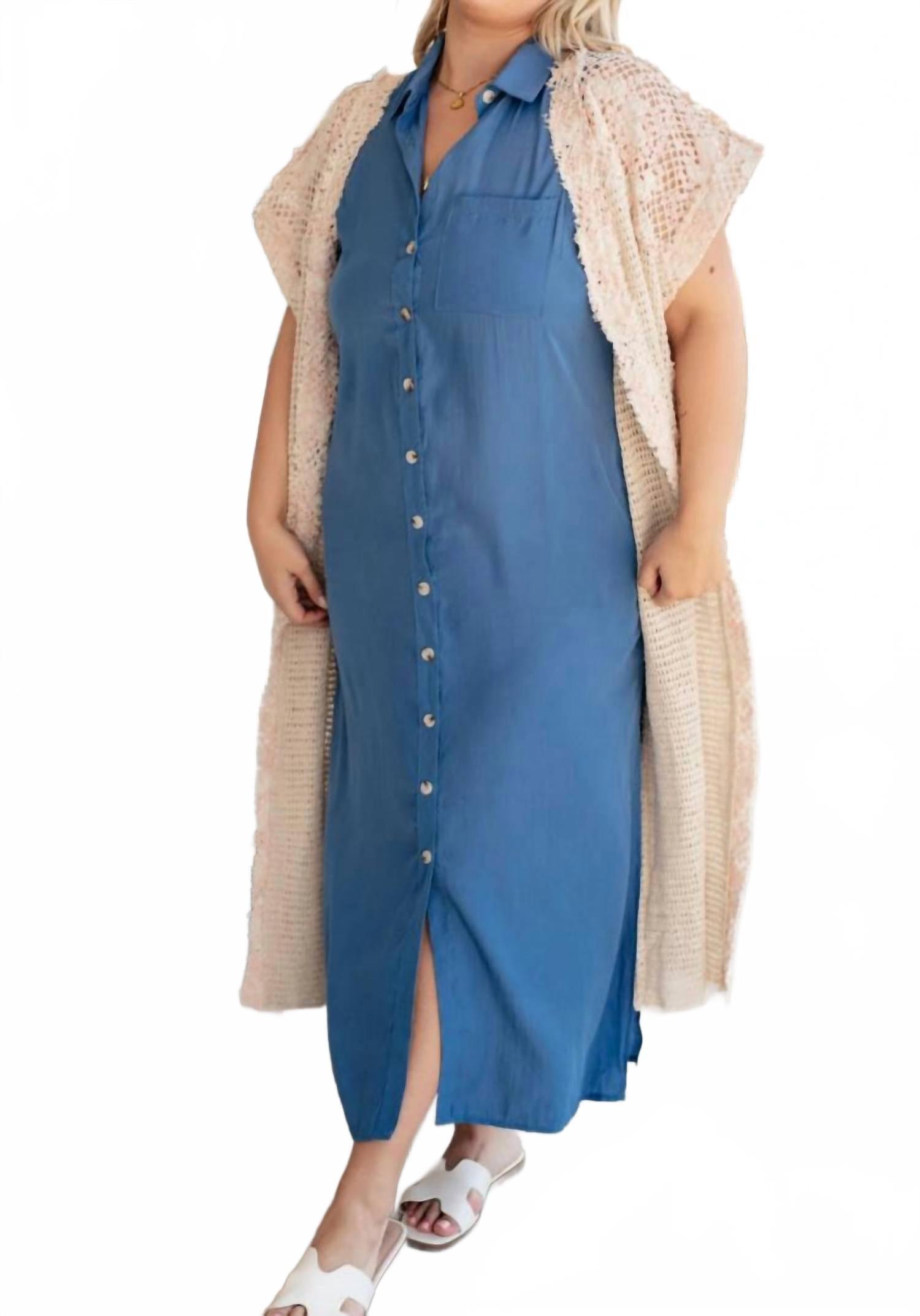 casual harper maxi dress blue size s Cozy in drenched garden gatherings and LAYERED Men's Fancy Long Sleeve Color:Scarlet