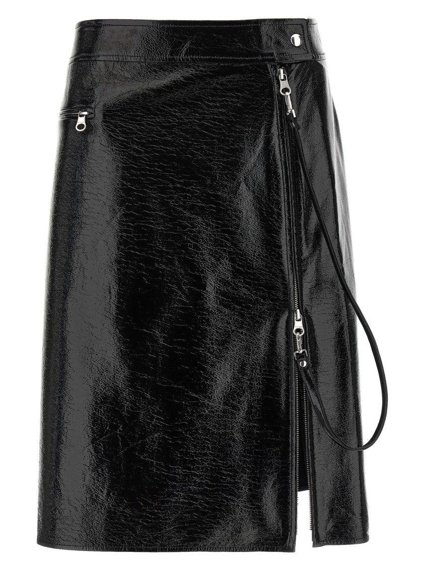 ワンピース COURREGES Women Mid Skirts 124CRO370PL0007 9999 BLACK Courrèges Infinity Mini Skirt | Black | FARFETCH
