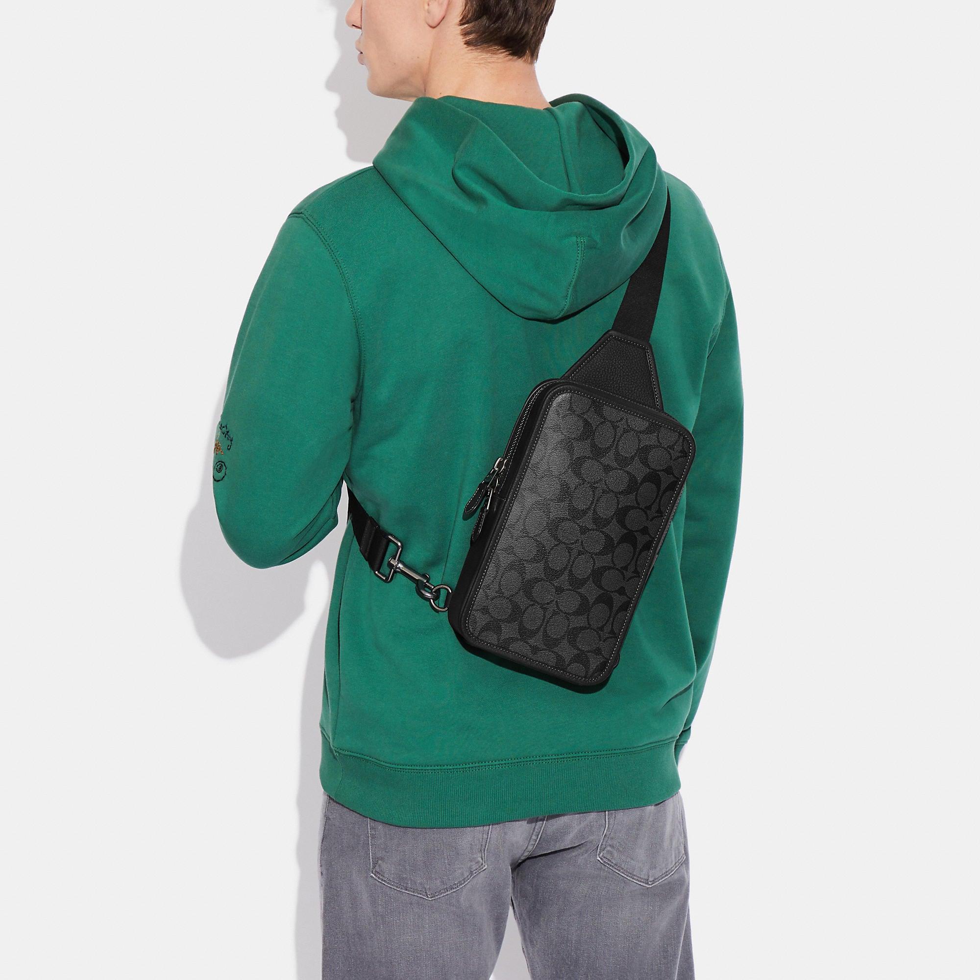 COACH Sullivan Pack in Black | Lyst