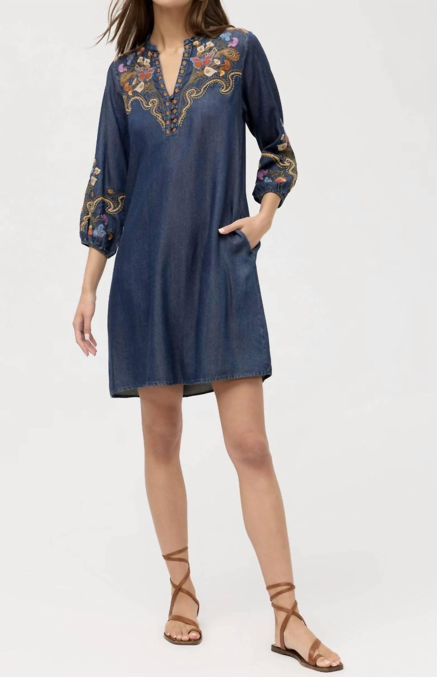 plus size maxi dress Plus Size Printed V-Neck Long Sleeve Maxi Dress main image 1