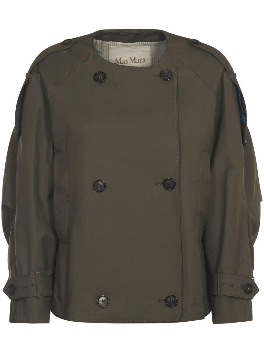ジャケット MAX MARA 'Recital' midi jacket Green RECITAL fb32bf30526d3eb1912ae75f13aa2c