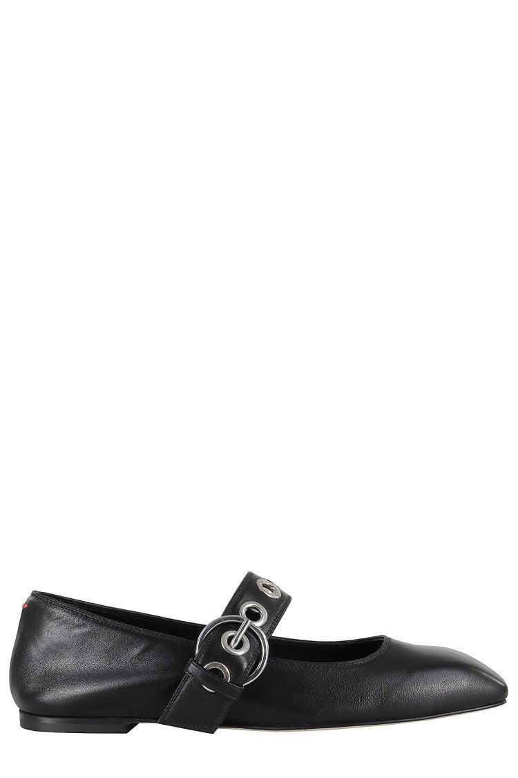 スニーカー AEYDE Women Sneakers UMA EYELET NAPPA LEATHER Black Aeyde Uma Eyelet Nappa Leather in Black | Lyst