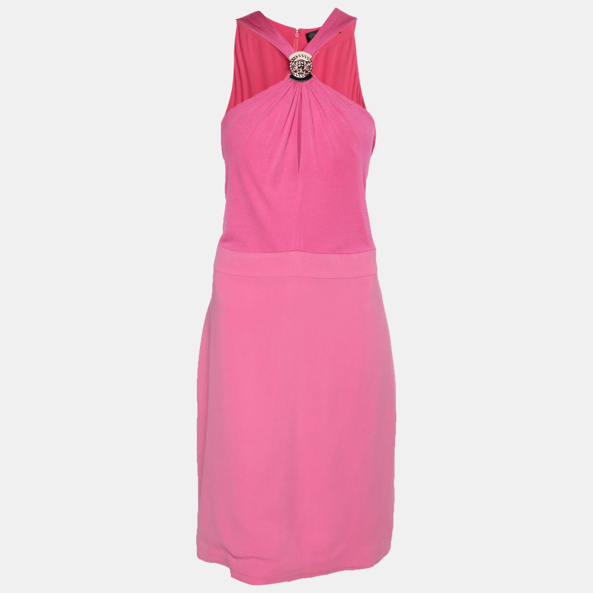 Pink Versace Dresses for Women | Lyst