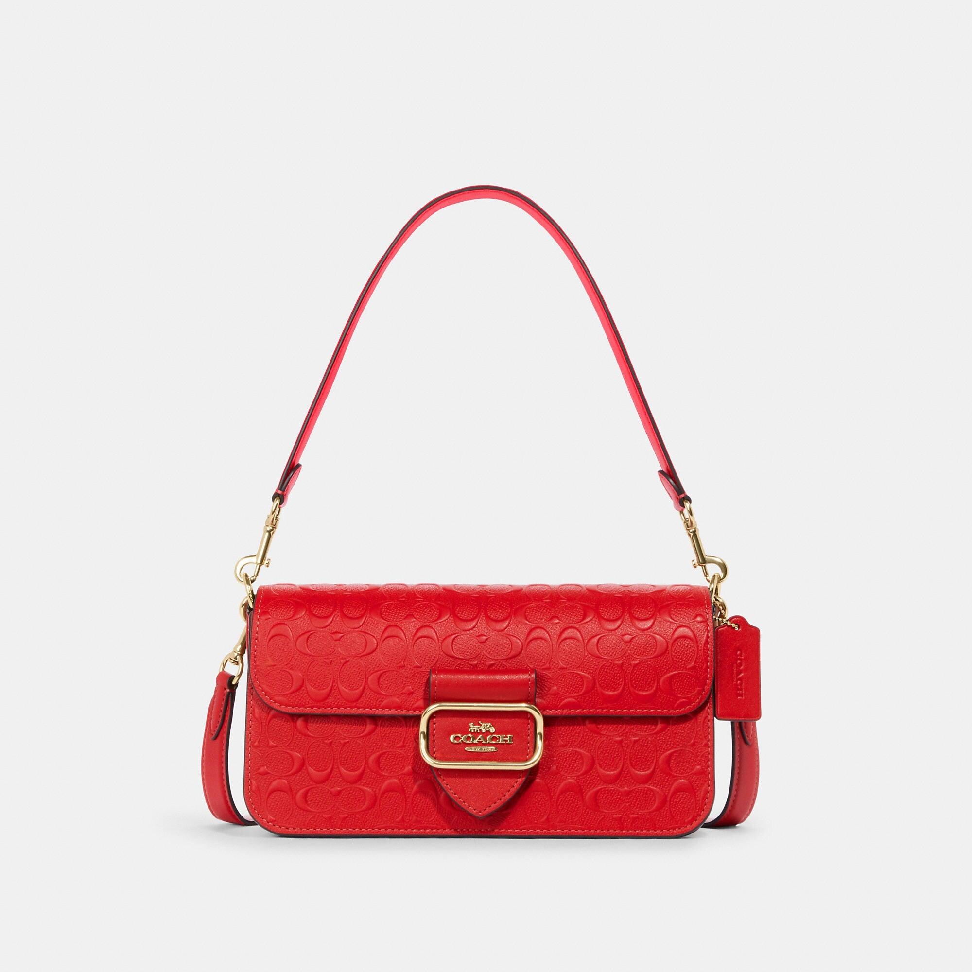 Coach Outlet Morgan Shoulder in Red | Lyst
