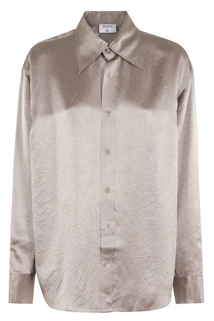 filippa k satin crepe top