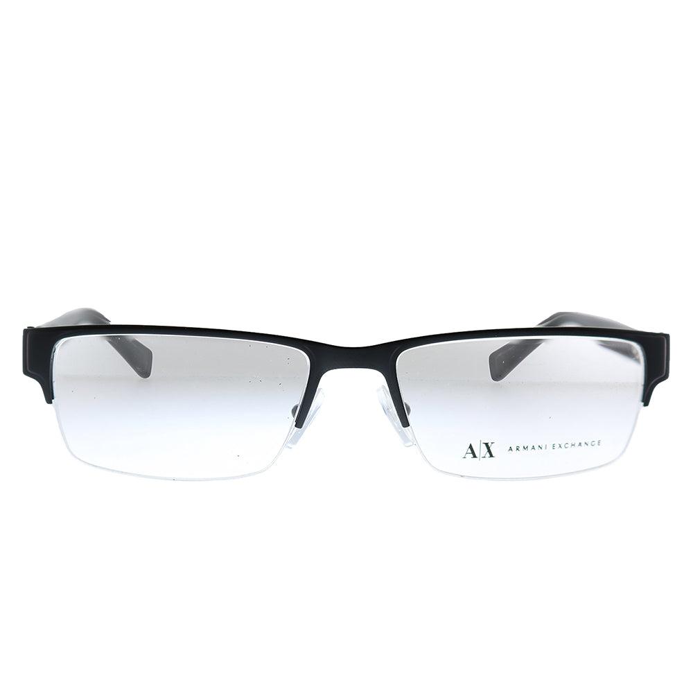Armani Exchange Ax 1015 6070 52mm Rectangle Eyeglasses 52mm in Black | Lyst