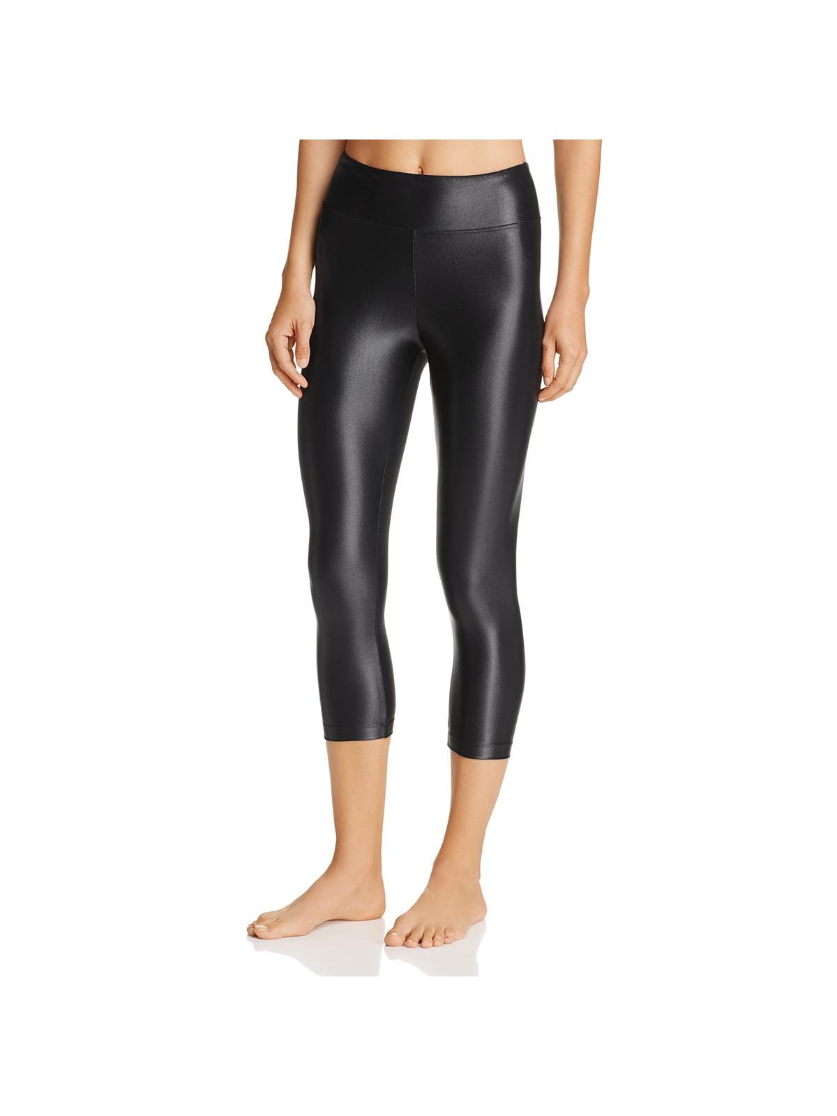 Koral Lustrous High Rise Capri Leggings in Black Lyst