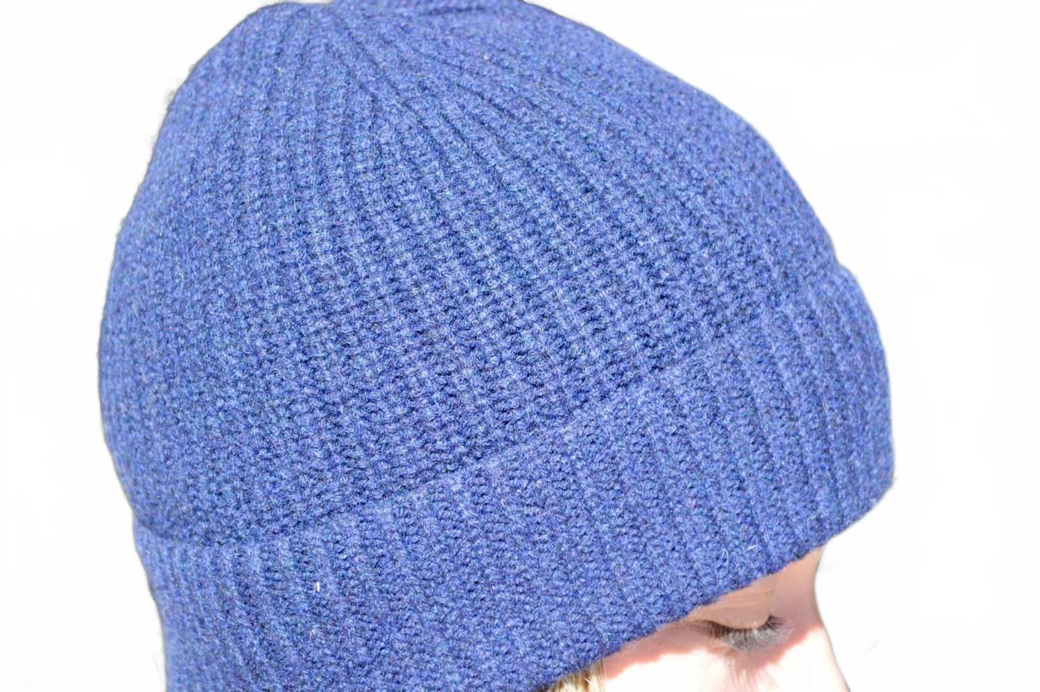 MJ. Watson Cashmere Knit Beanie in Blue | Lyst display picture 3