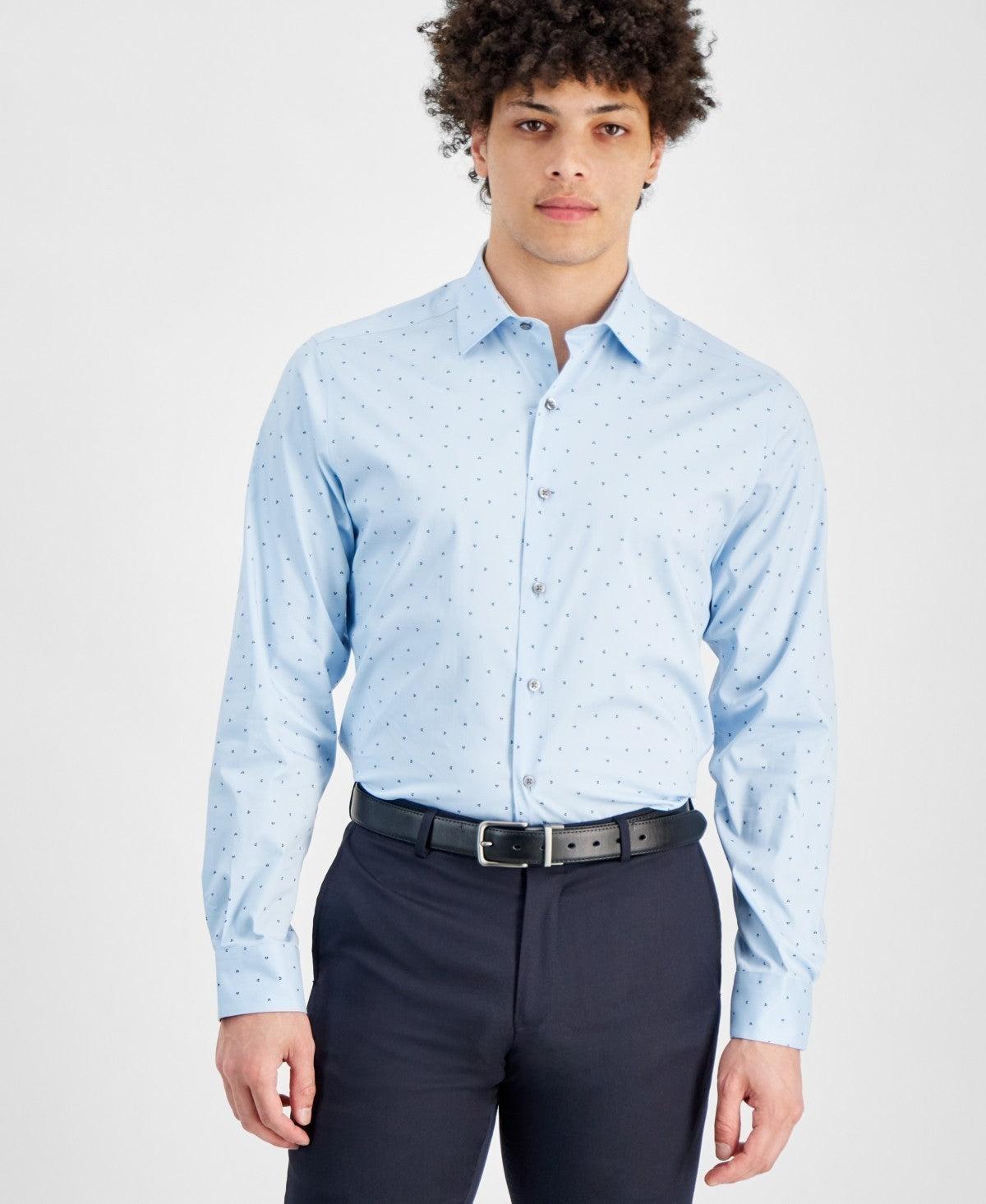 Alfani Dress Shirt Slim-Fit Formal Button Up Fts148 in Blue for Men | Lyst Alfani Dress Shirt Slim-Fit Formal Button Up Fts148 in Blue for Men | Lyst