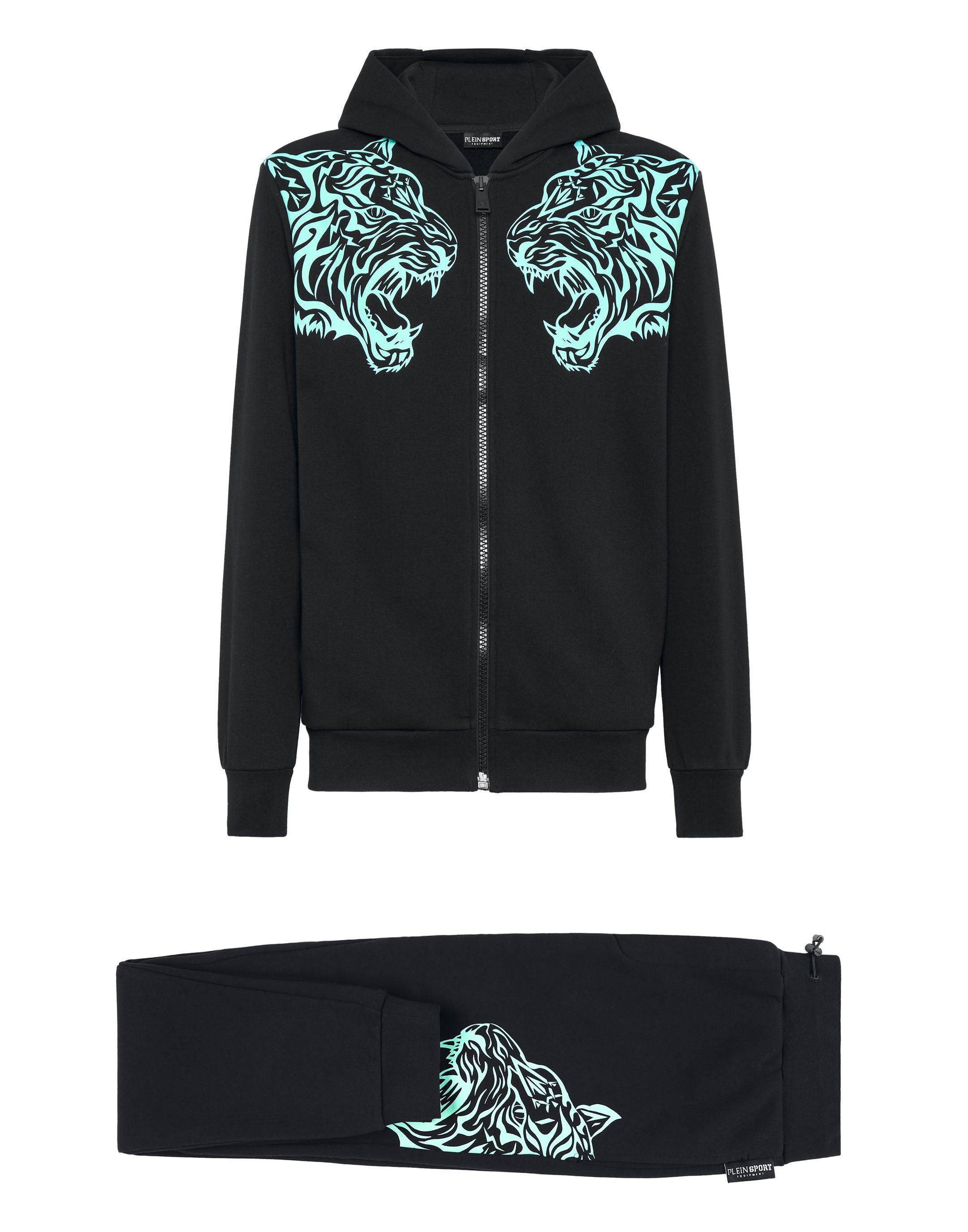 Philipp Plein Jogging Tracksuit Top Trousers Tiger in Black for Men Lyst