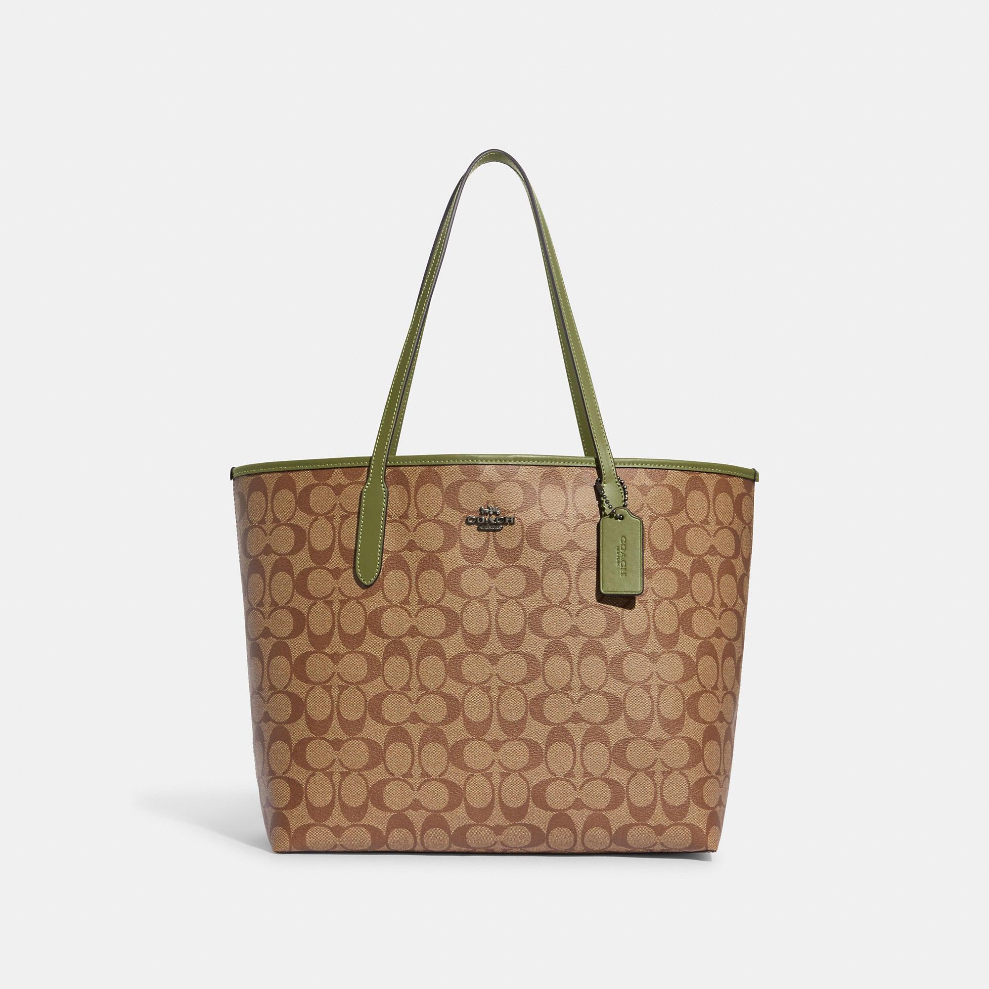 Coach Outlet City Tote in Brown | Lyst
