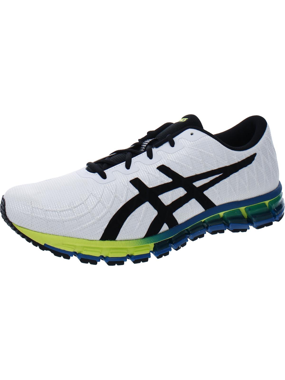 Asics Gel-quantum 180 4 Lace-up Track Running Shoes in Blue for Men | Lyst