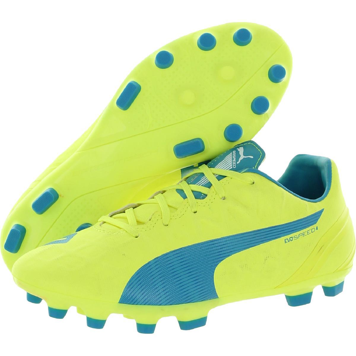PUMA Evospeed 4 Low Top Football Cleats in Yellow for Men | Lyst