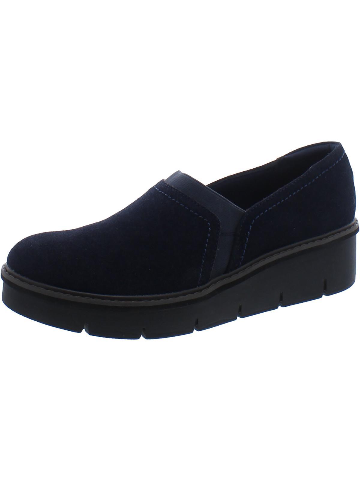 Clarks Airabell Slip On Comfort Boat Shoes in Blue Lyst