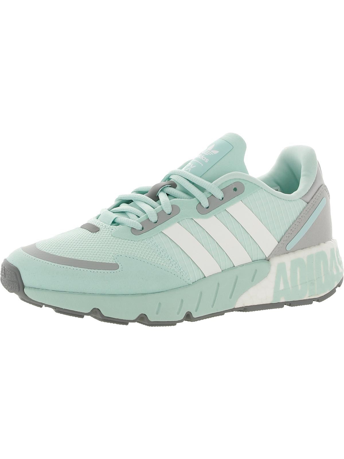adidas Originals Zx 1k Boost Trainers Mesh Running Shoes in Green | Lyst