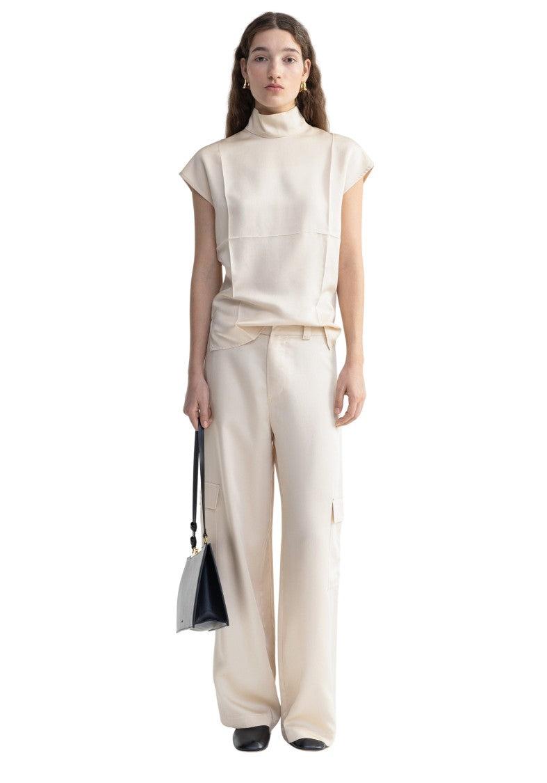 パンツ Aeron Aura - Heavy Satin Straight Pants Aeron Aura - Heavy Satin Straight Pants In Black | ModeSens