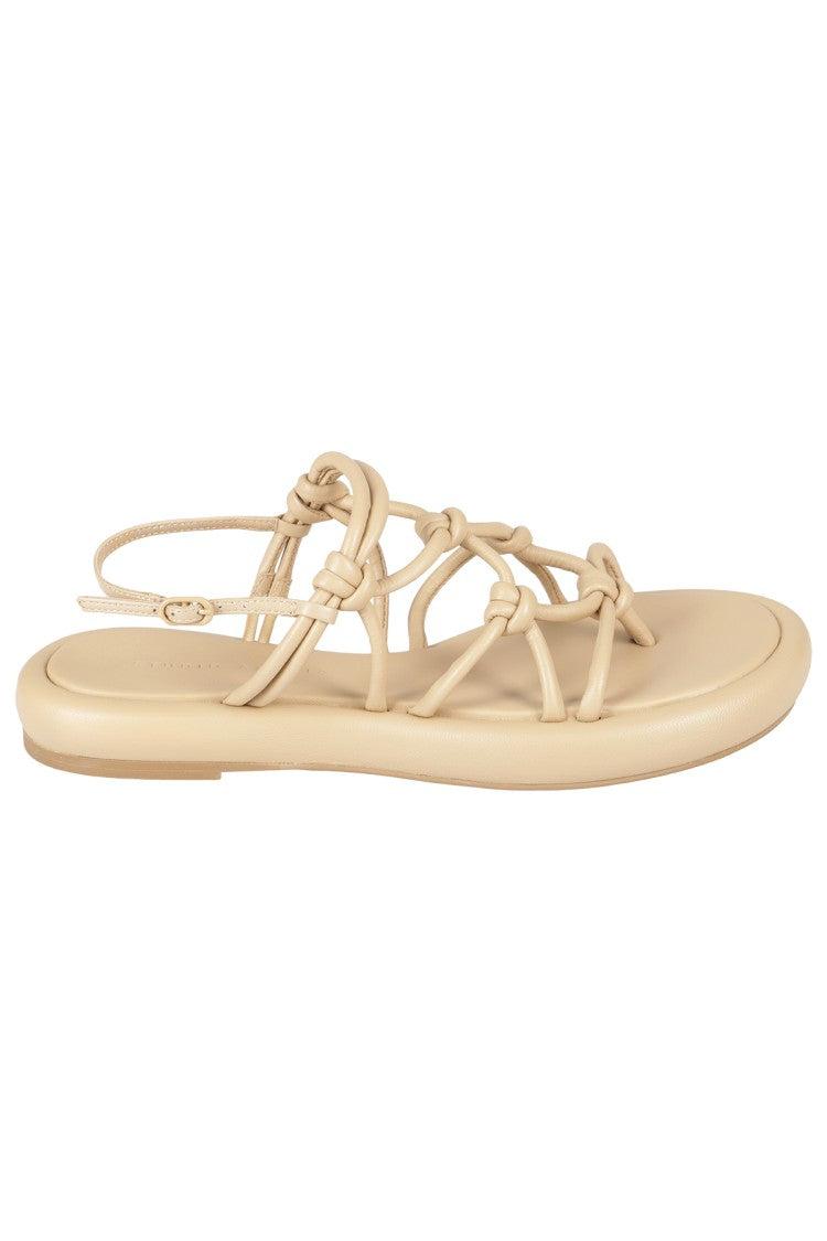 シューズ・サンダルその他 Studio Amelia Sandals Gold STUDIO AMELIA Flat sandals for Women | Online Sale up to 82