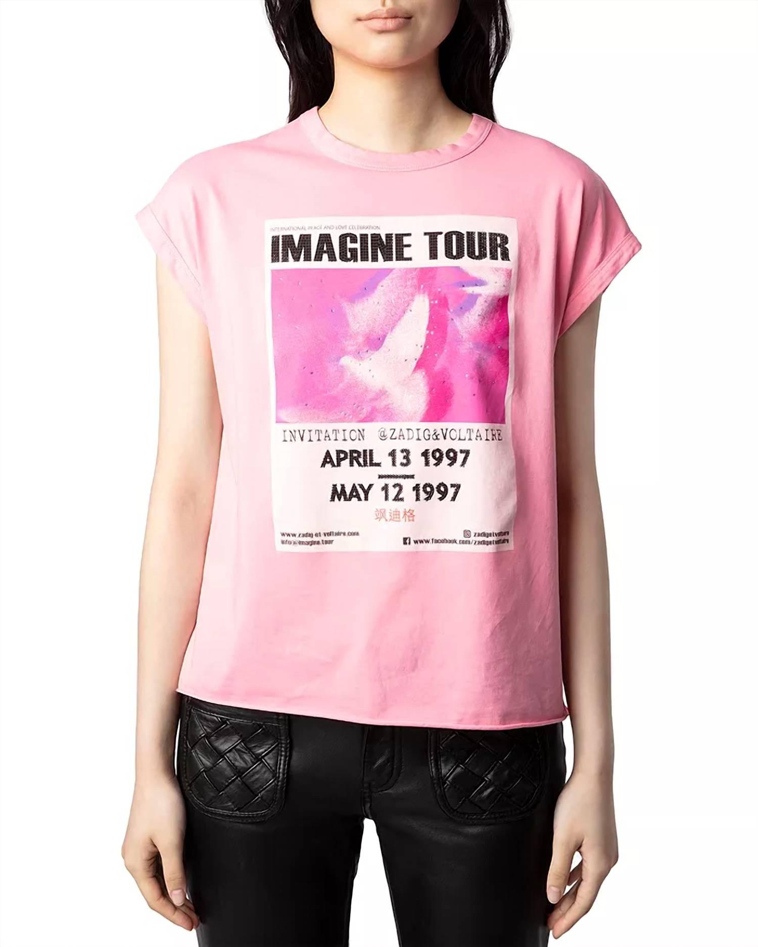 Tシャツ・カットソー ZADIG&VOLTAIRE HC CONCERT T-SHIRT zadig-and-voltaire-multi-