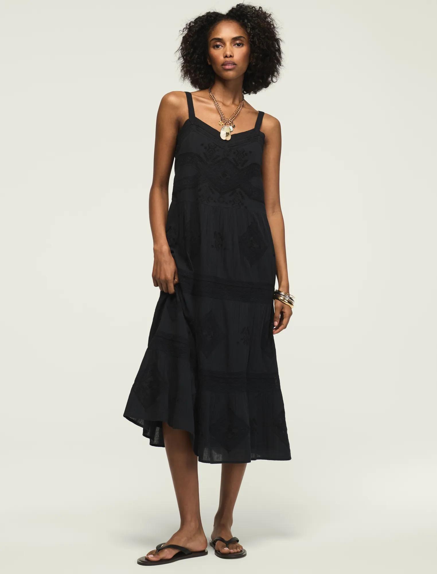 lucky brand maxi dresses PAISLEY TIERED MAXI DRESS