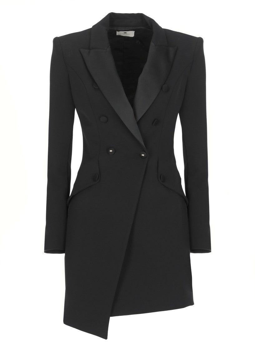 ELISABETTA FRANCHI フロントフリルミニワンピース ドレス 38 Elisabetta Franchi Mini and short dresses for Women | Online