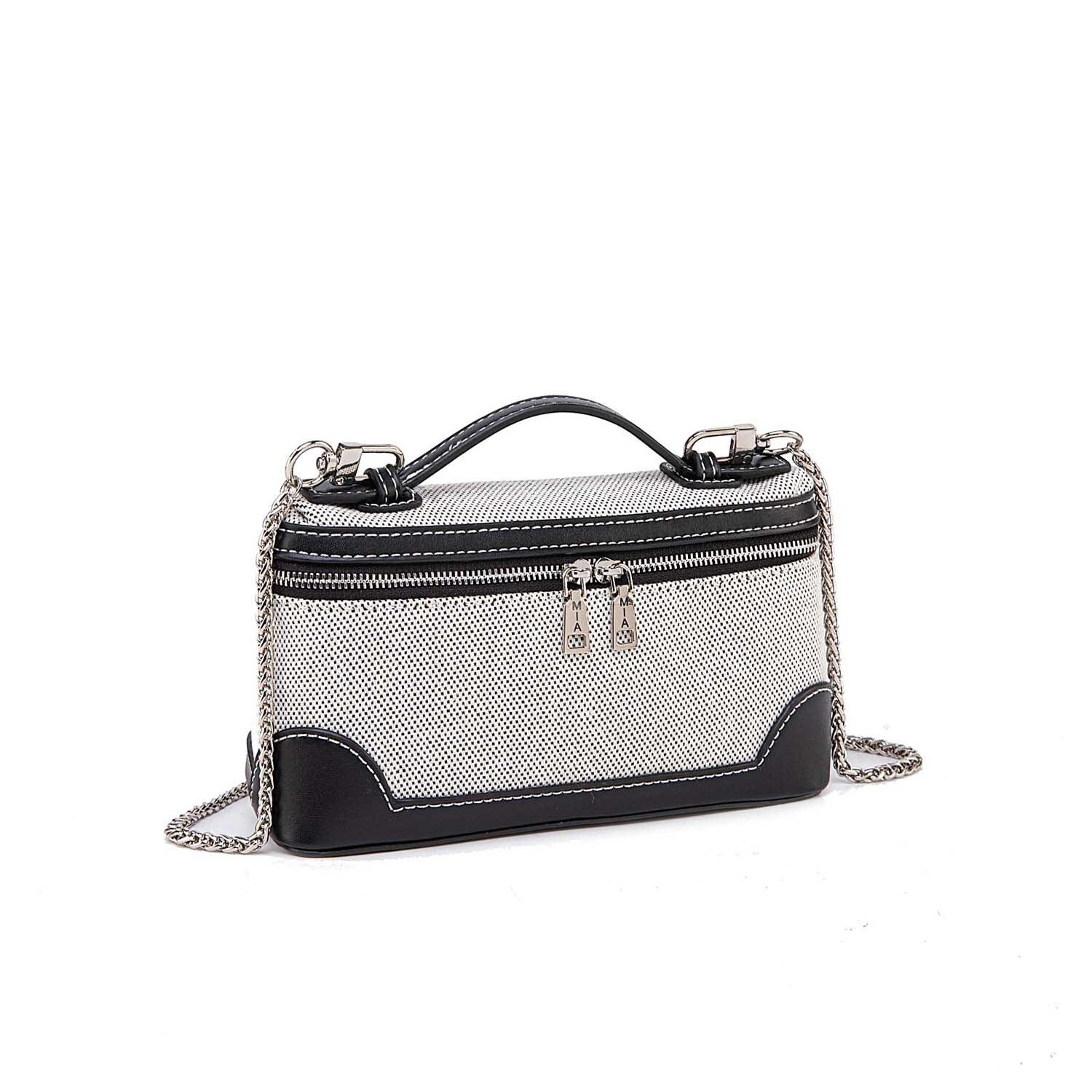 MKF Collection by Mia K Zinnia Crossbody Bag By Mia K in White | Lyst