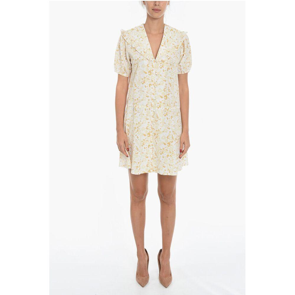 ワンピース SAMSOE SAMSOE Women Dresses F22200131 0 DESERT FLOWER Beige Samsøe & Samsøe Scarlet dress - Desert flower – INCH